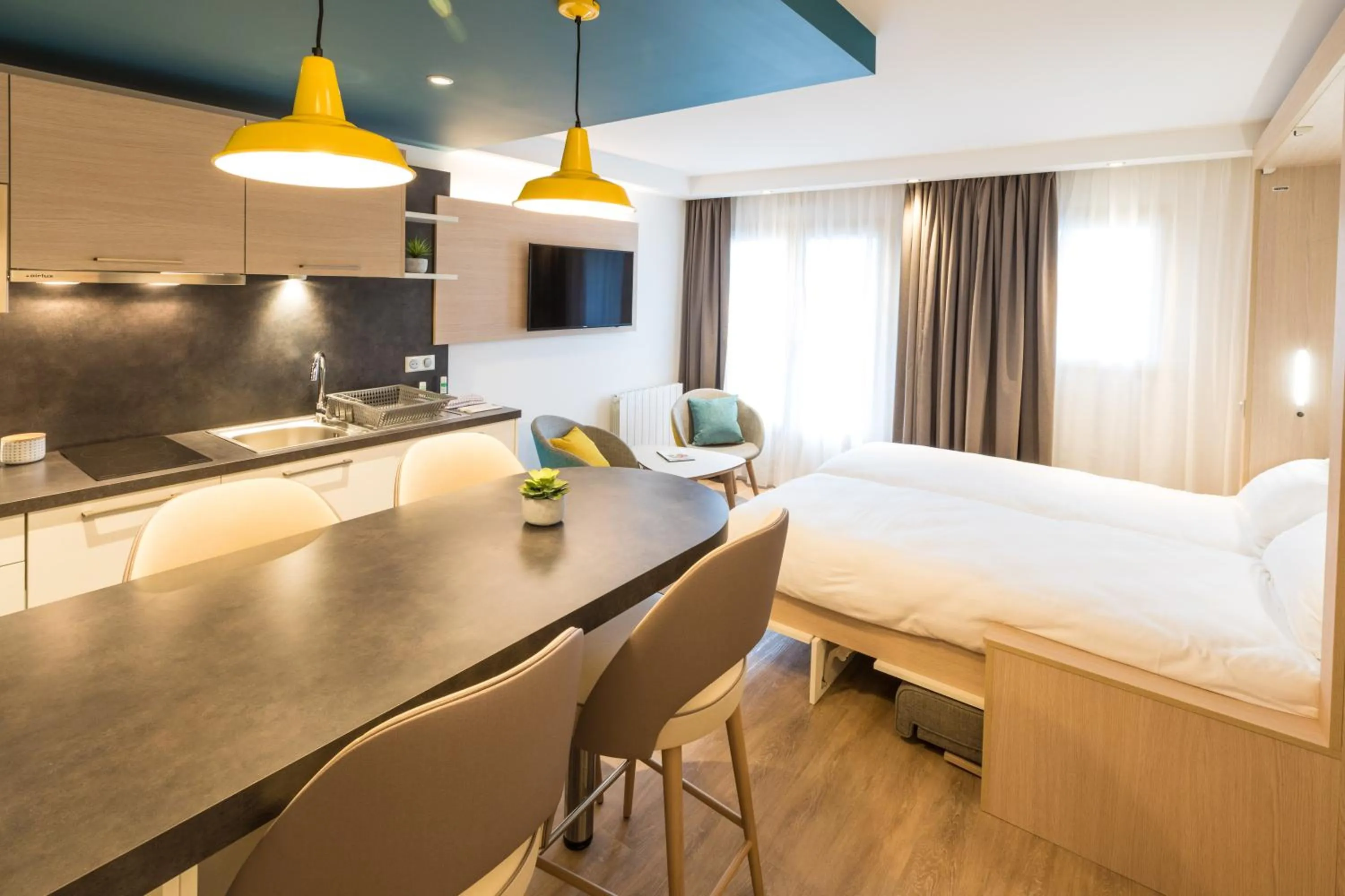 Bed in Résidence Neptunia