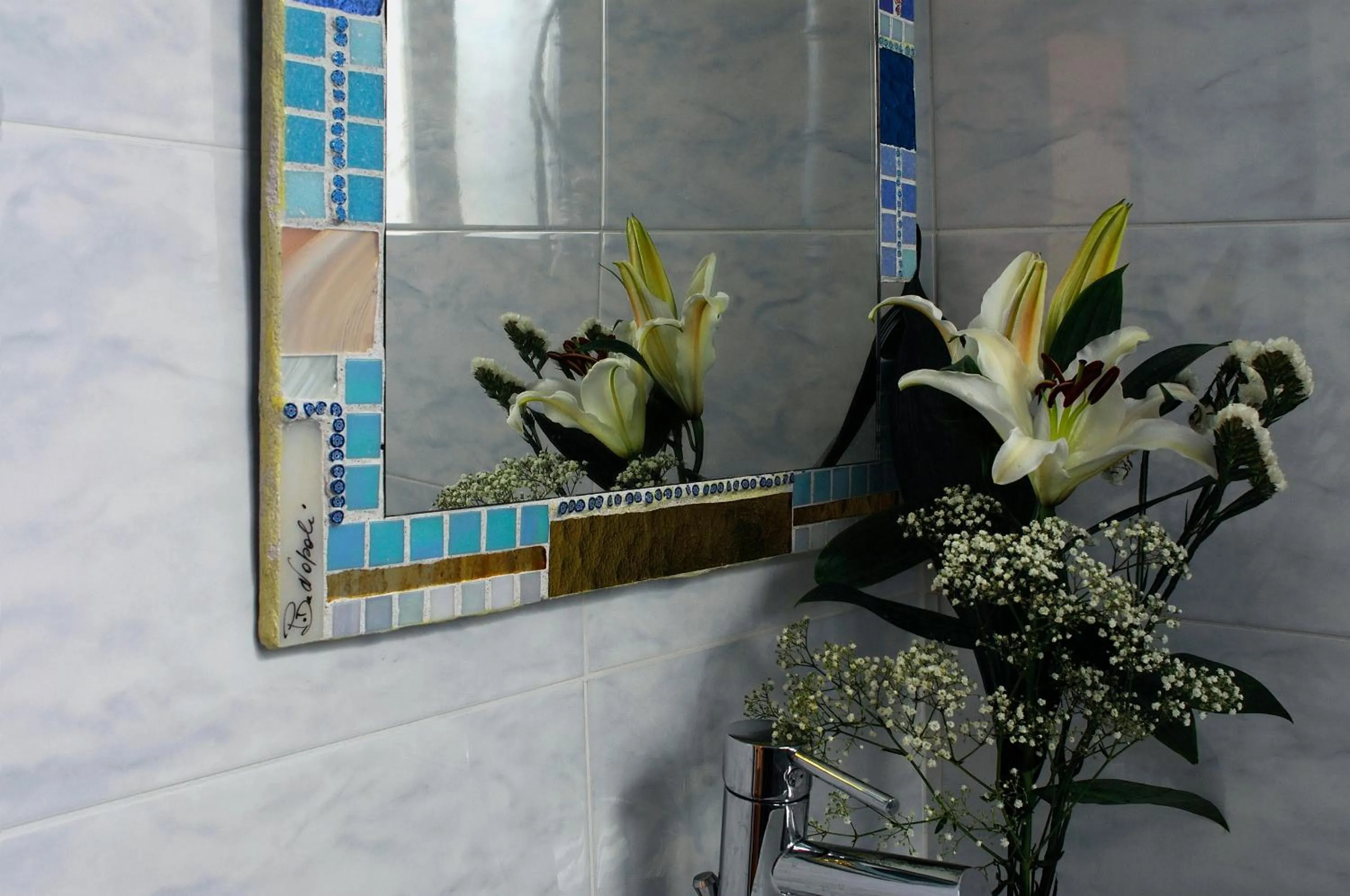 Bathroom in Relais Dante e Beatrice