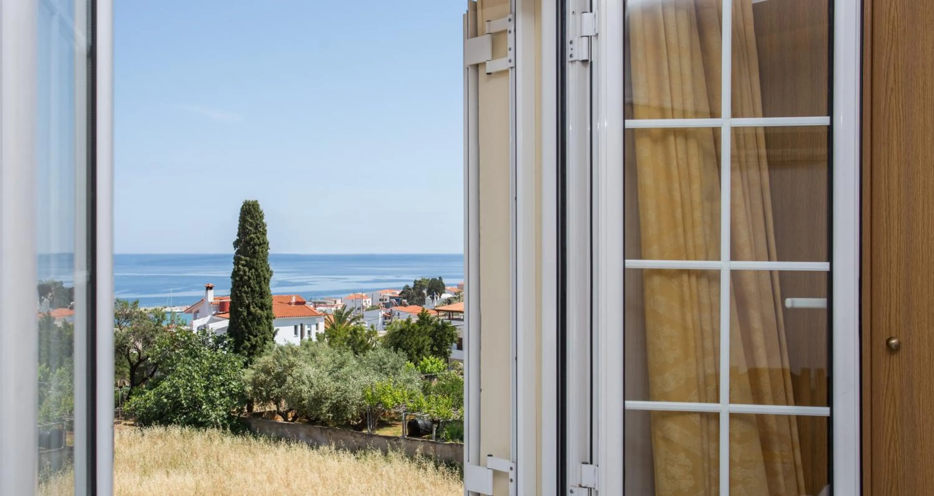 Balcony/Terrace in Malvasia Corner Studios - ex Romeo's House