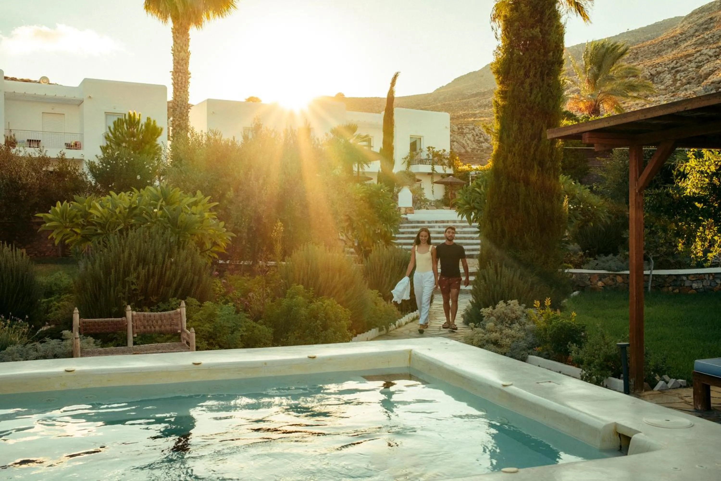 Hot Tub in Caesars Gardens Hotel & Spa - Adults Only