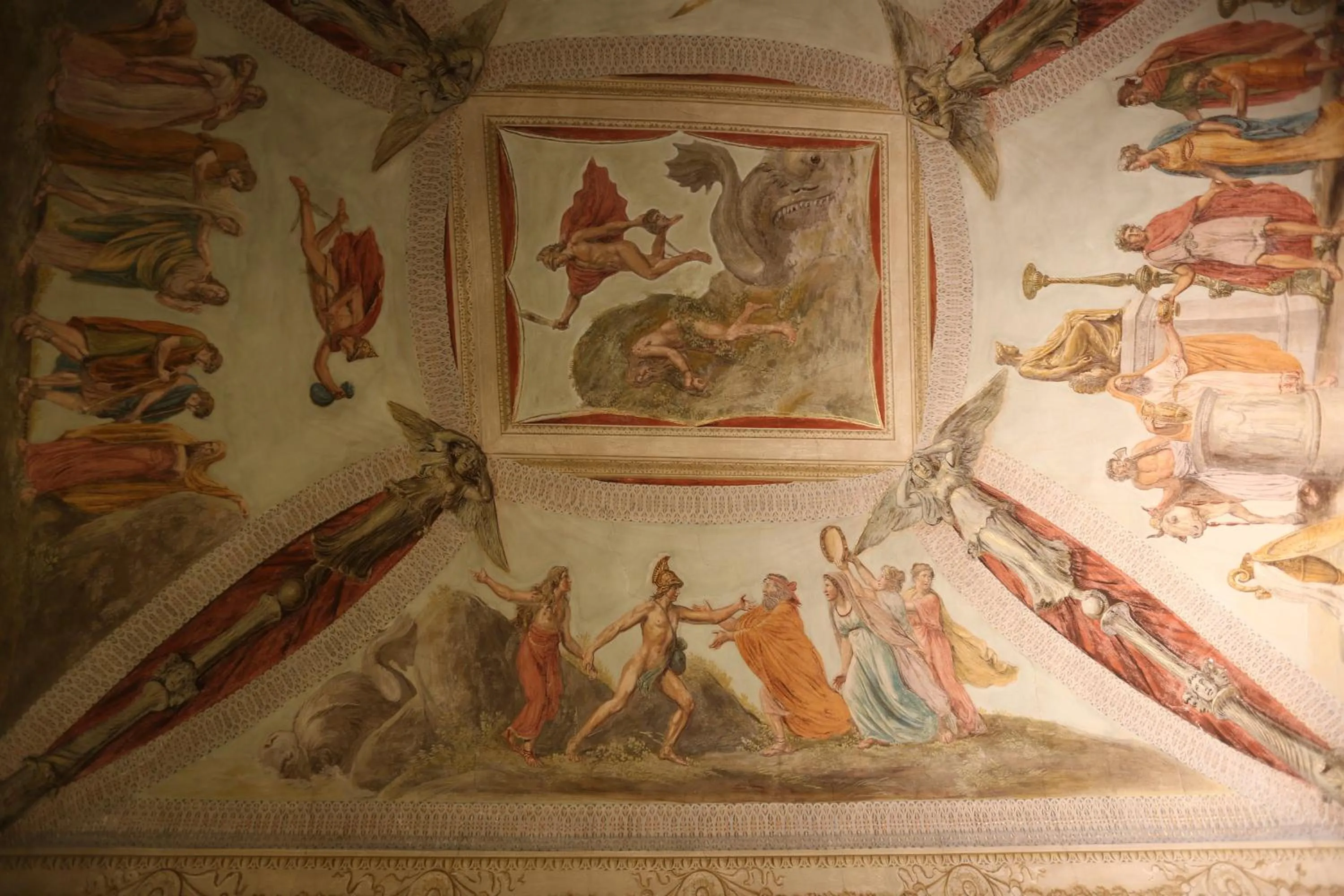 Decorative detail in Hotel Burchianti