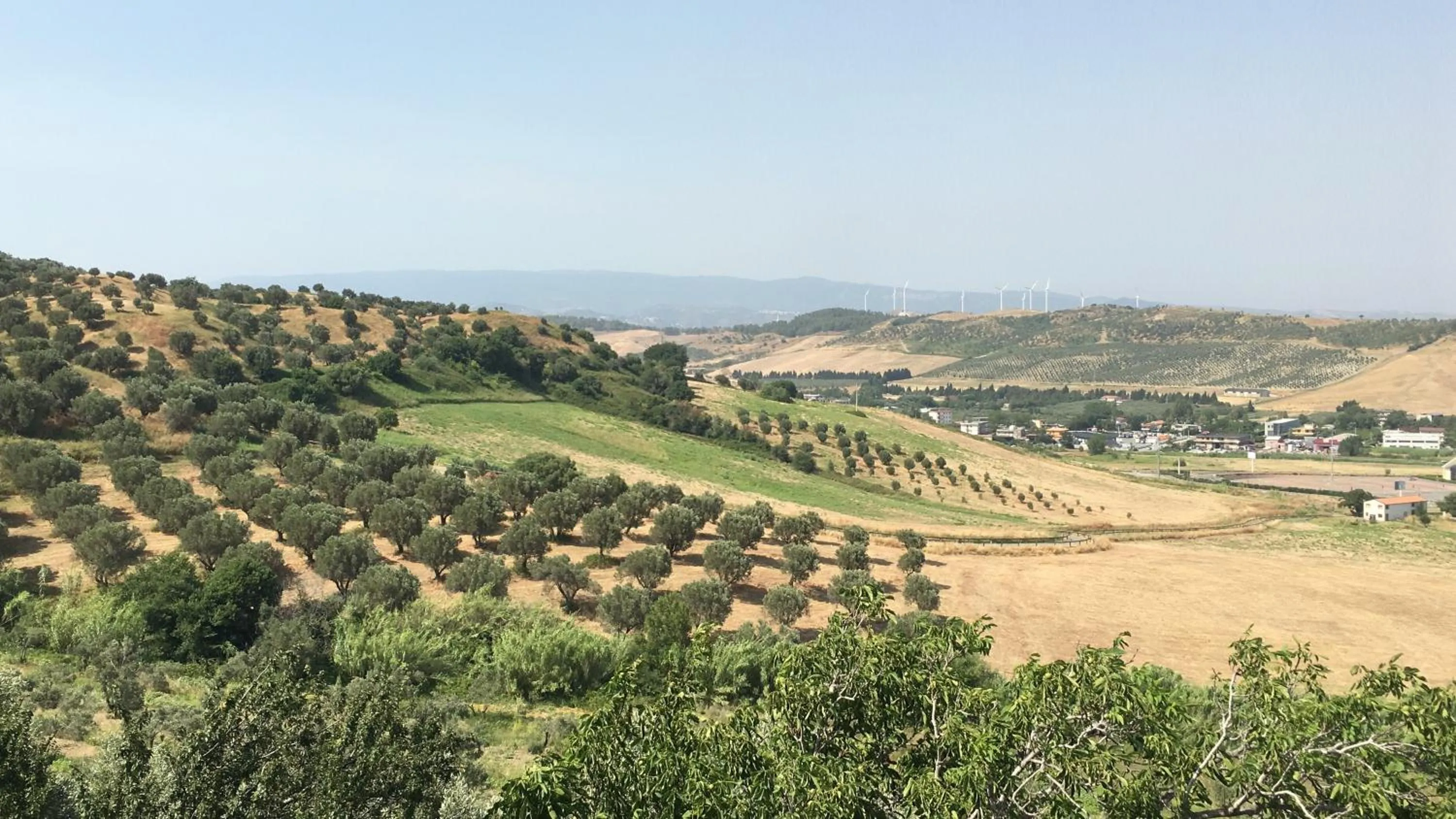 Natural landscape in Don Giacchì Country House