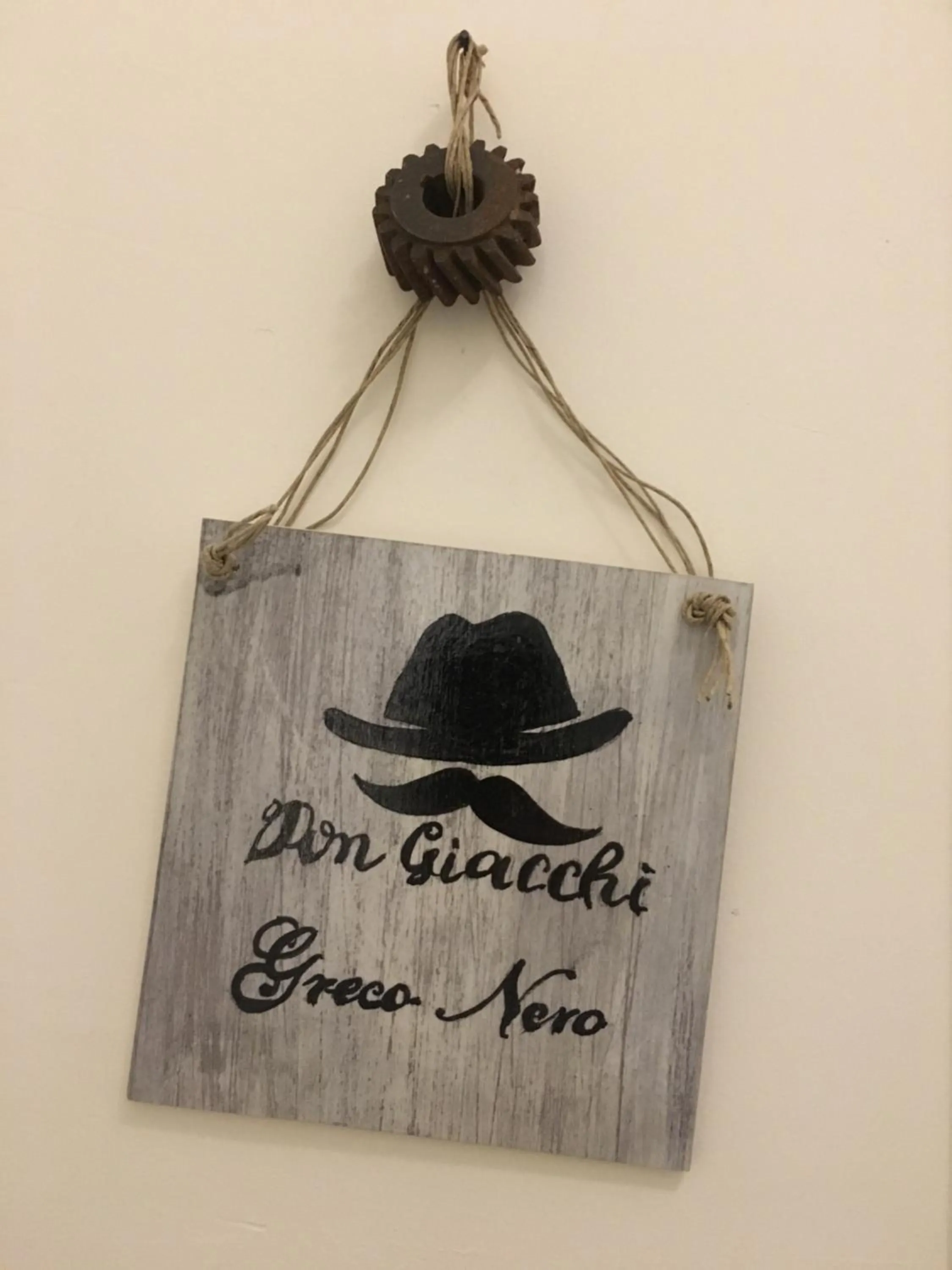 Decorative detail in Don Giacchì Country House