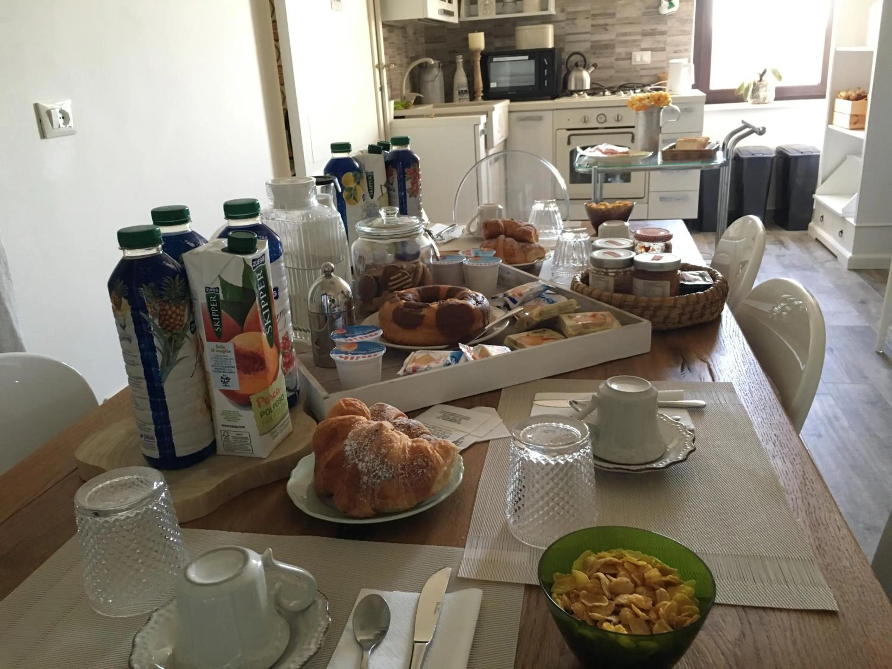 Italian breakfast in Don Giacchì Country House