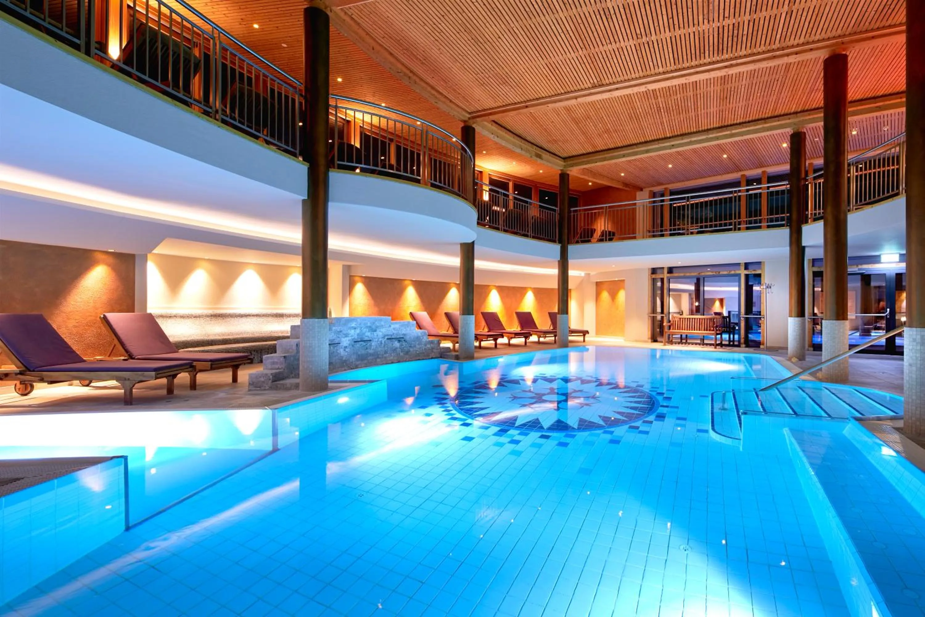 Swimming pool in Ayurveda Resort MANDIRA