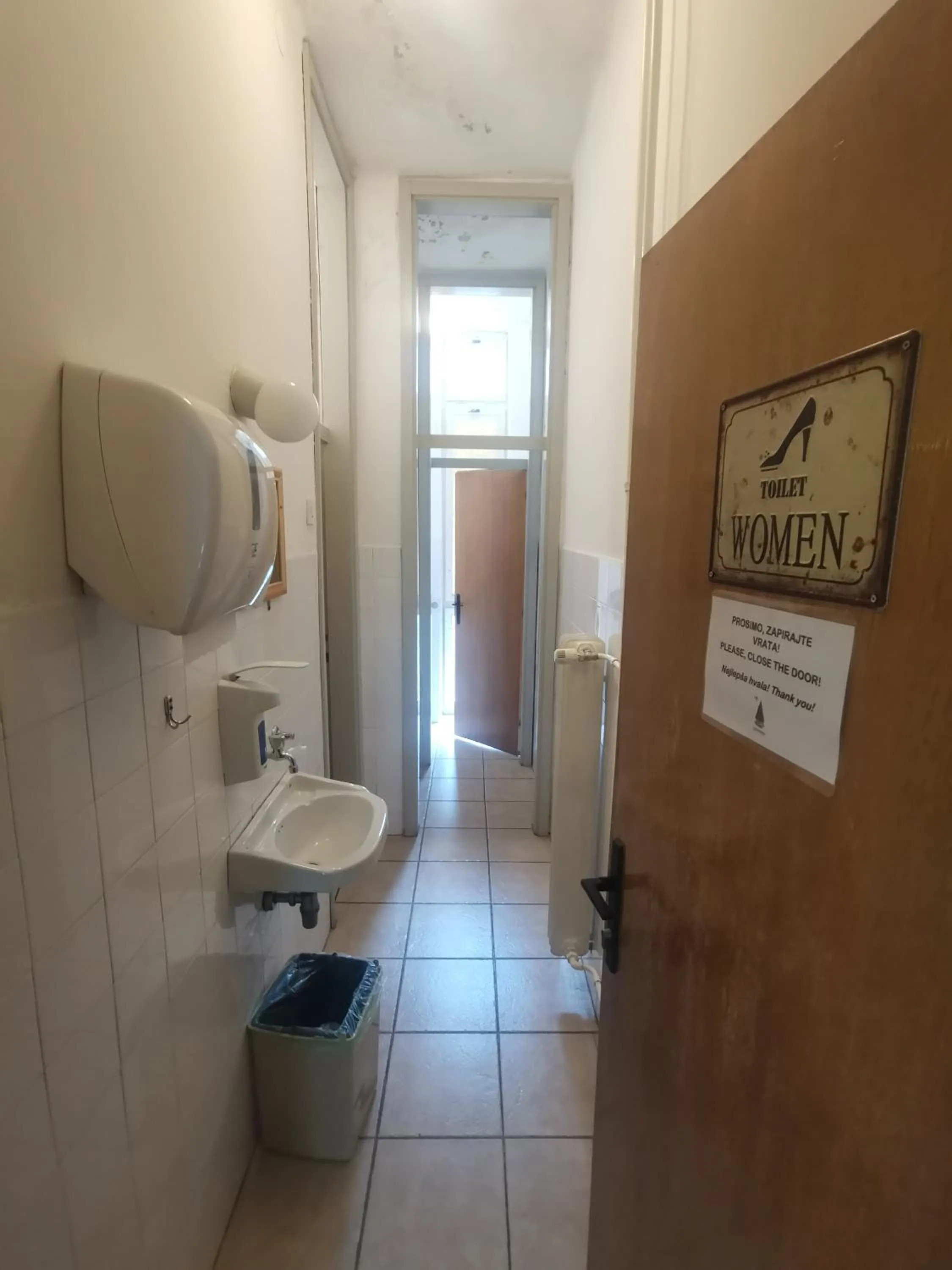 Bathroom in Hostel pod Voglom