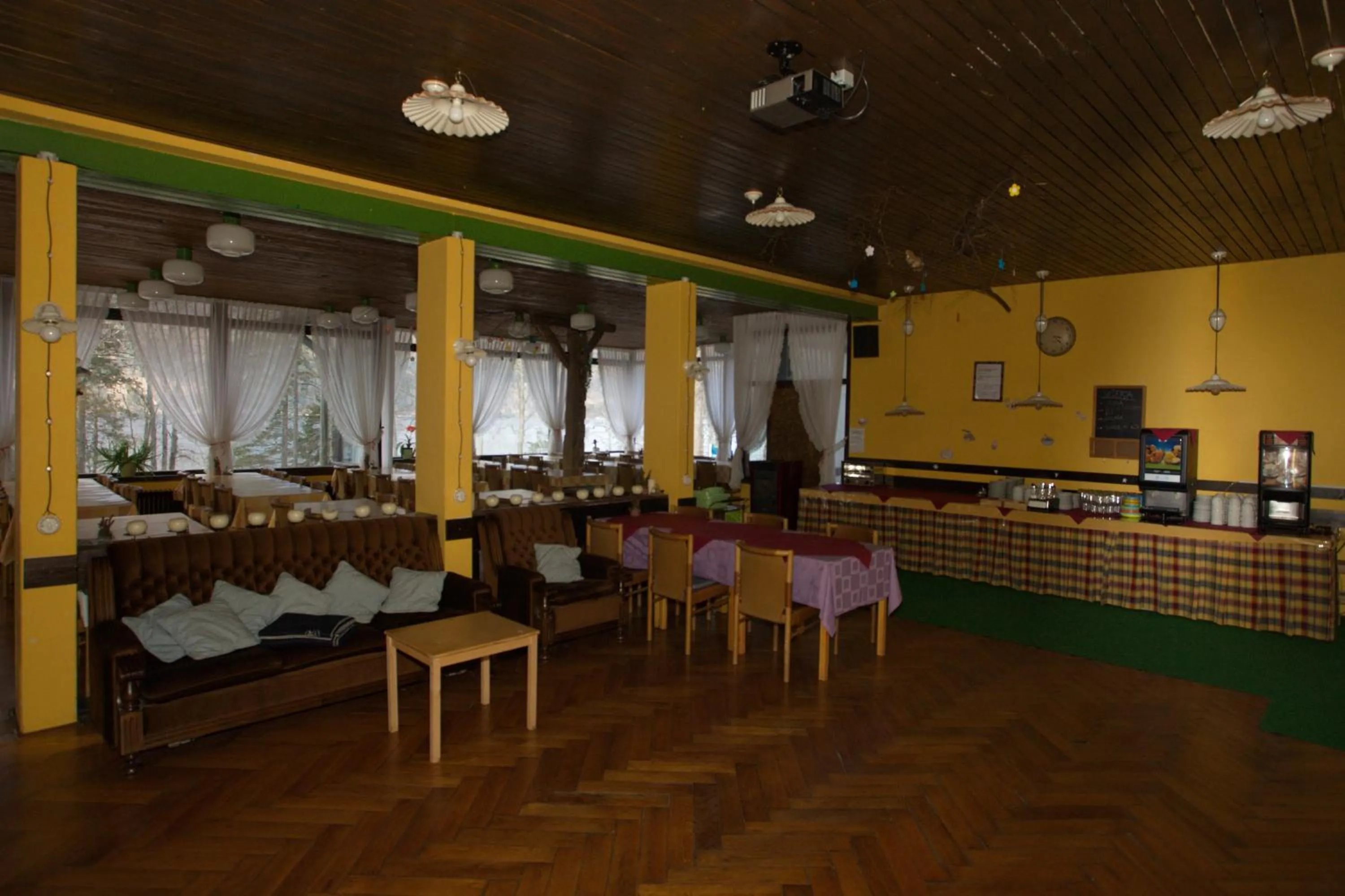 Lounge or bar in Hostel pod Voglom