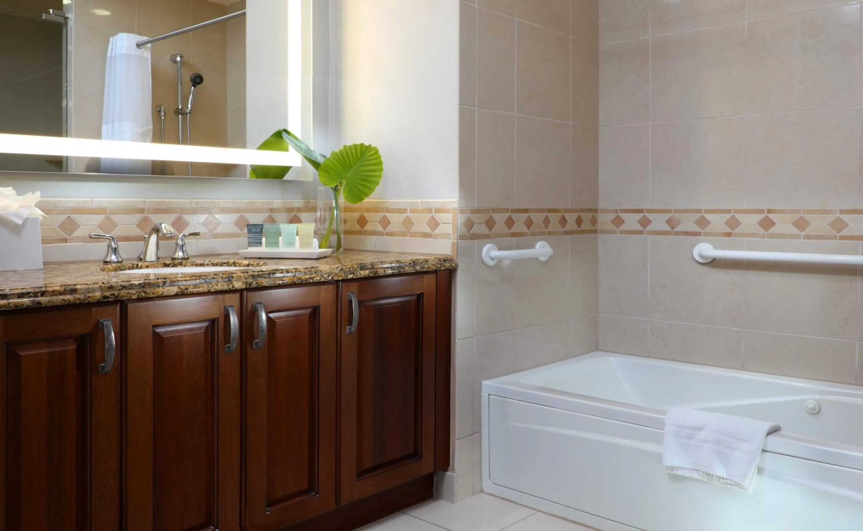 Bathroom in Naples Bay Resort and Marina