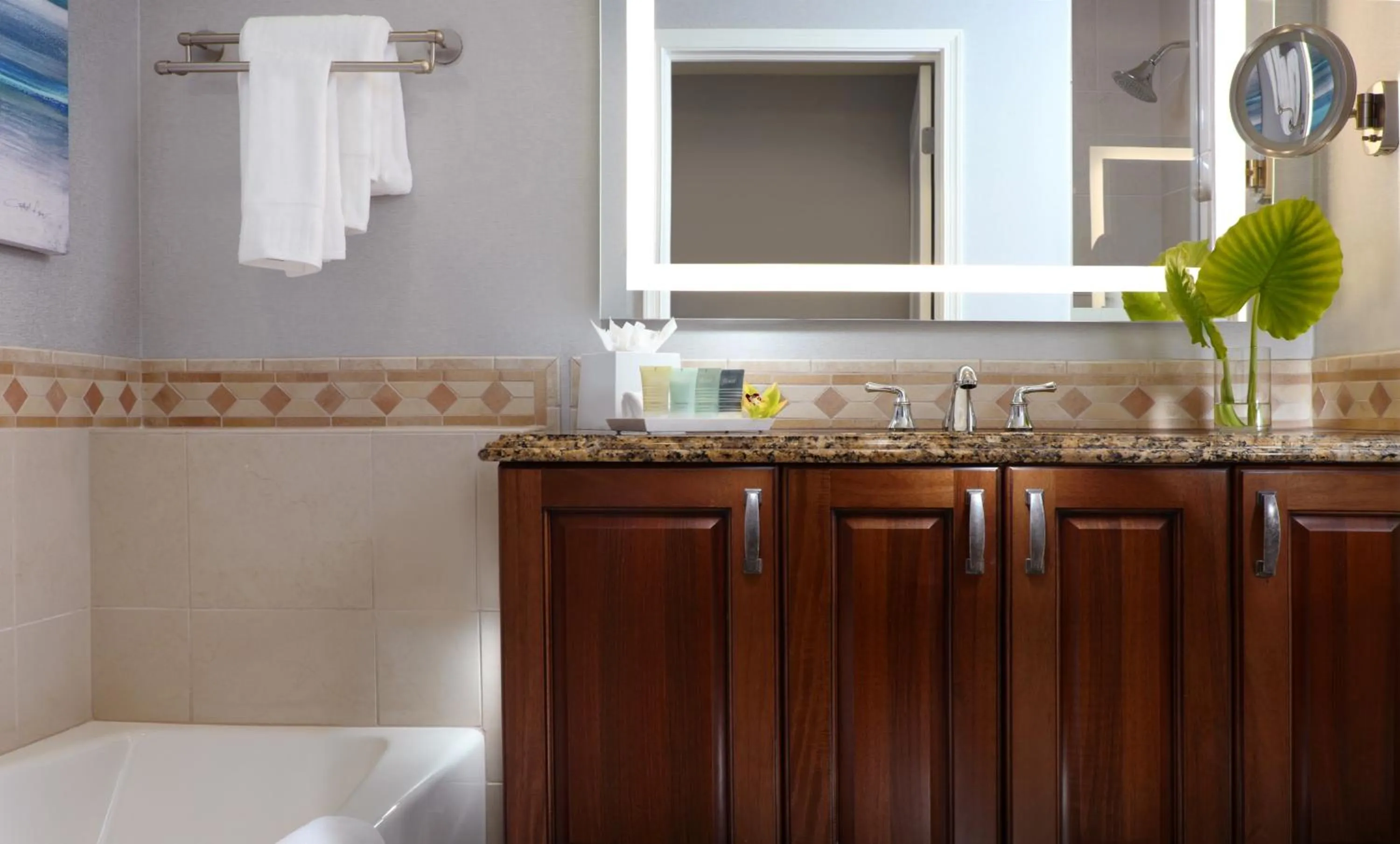Bathroom in Naples Bay Resort and Marina