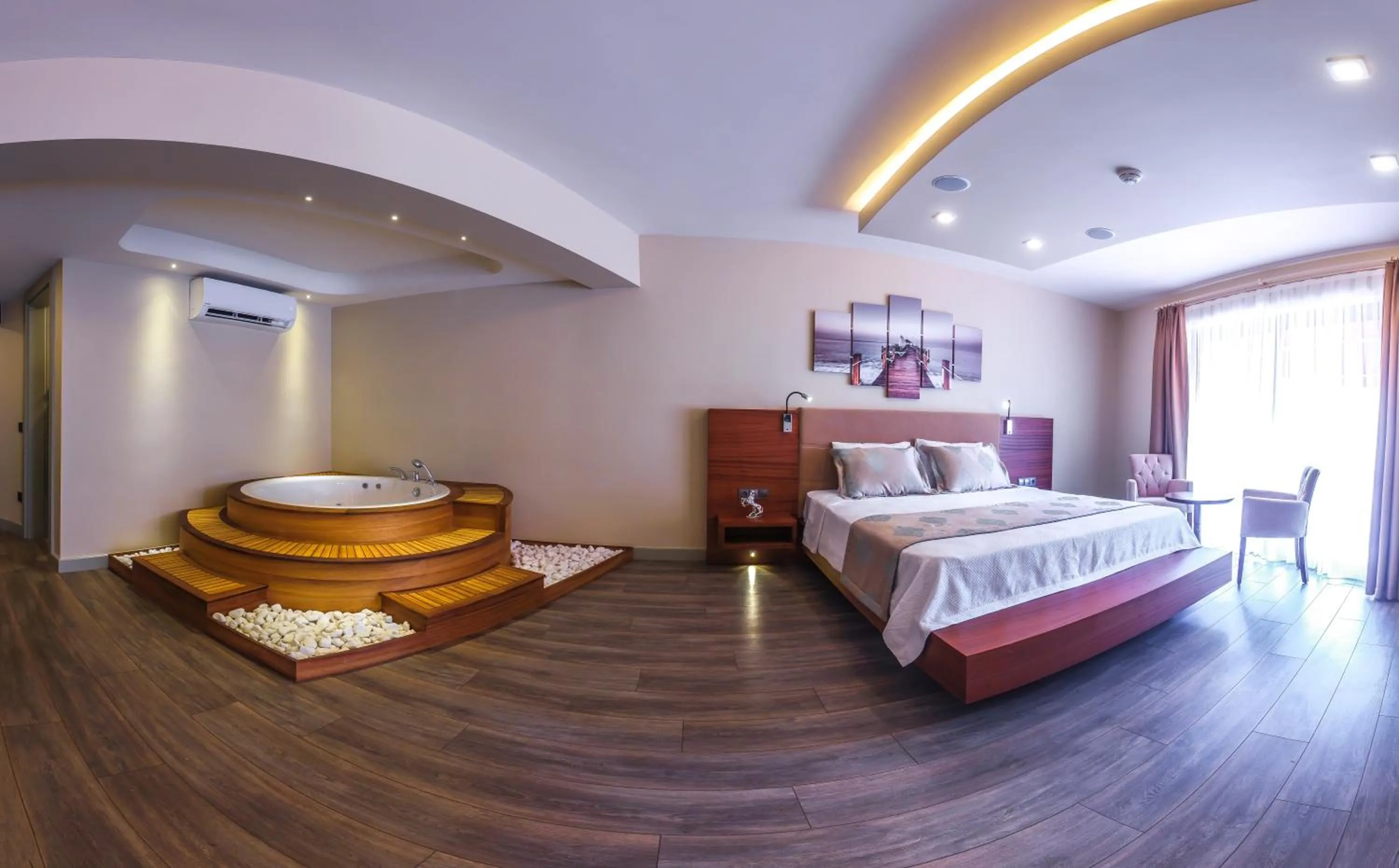 Bed in Göcek Centre Hotel