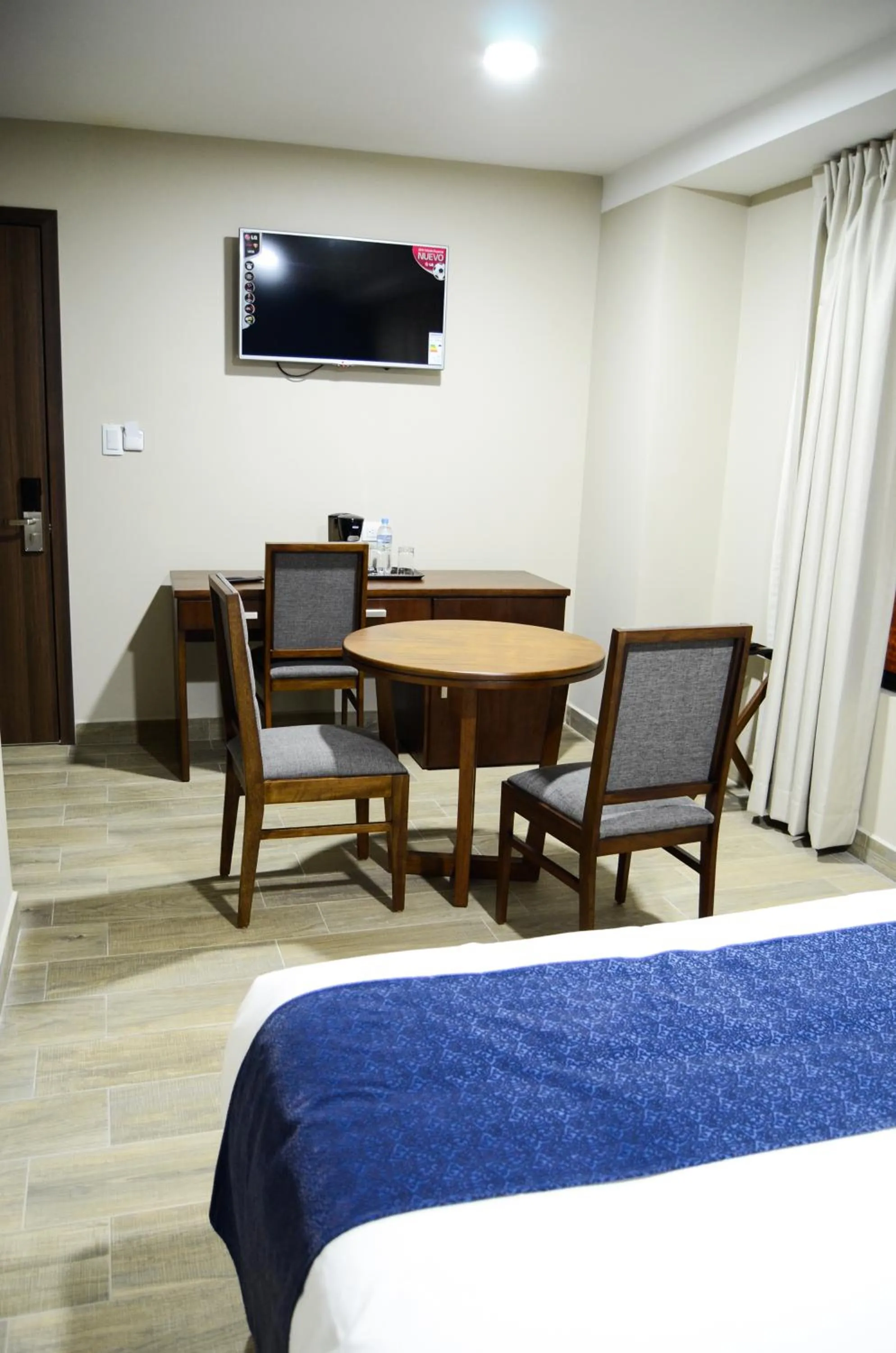 Bed in Hotel San Agustin Plaza