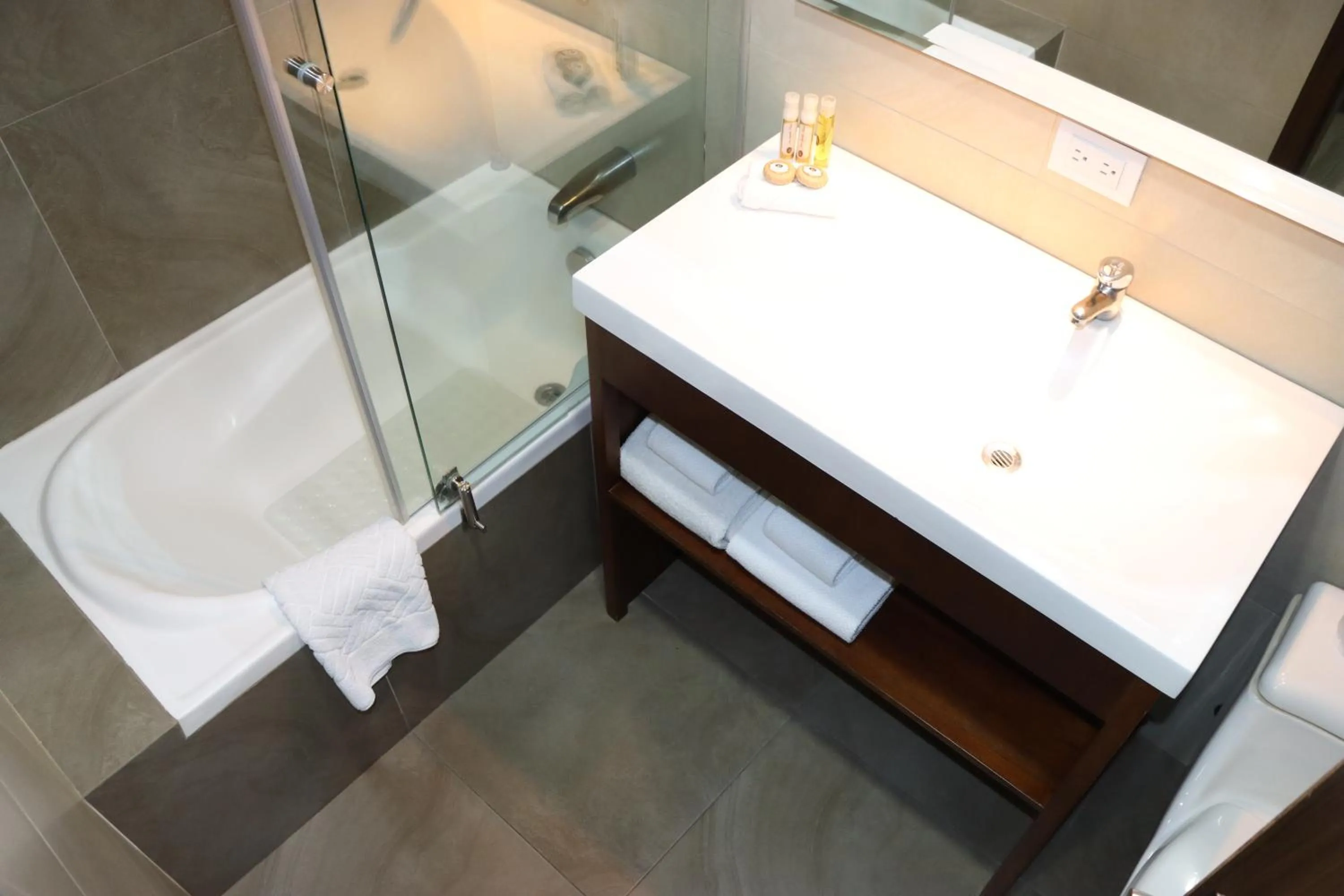 Bath in Hotel San Agustin Plaza