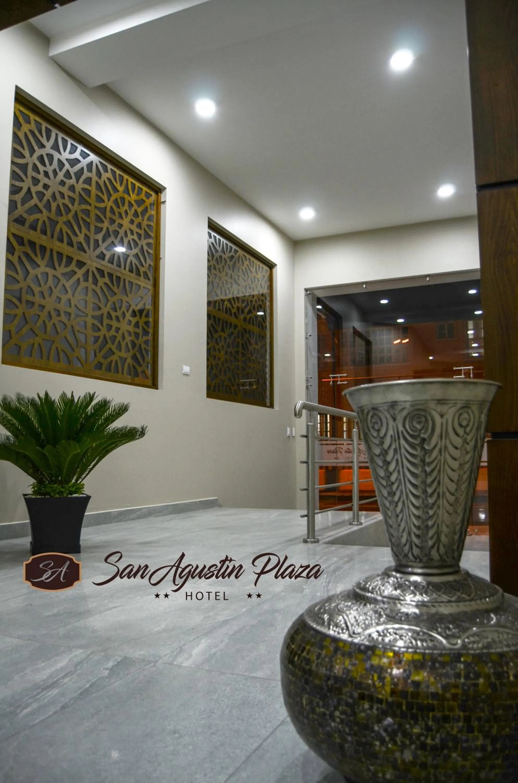 Decorative detail in Hotel San Agustin Plaza