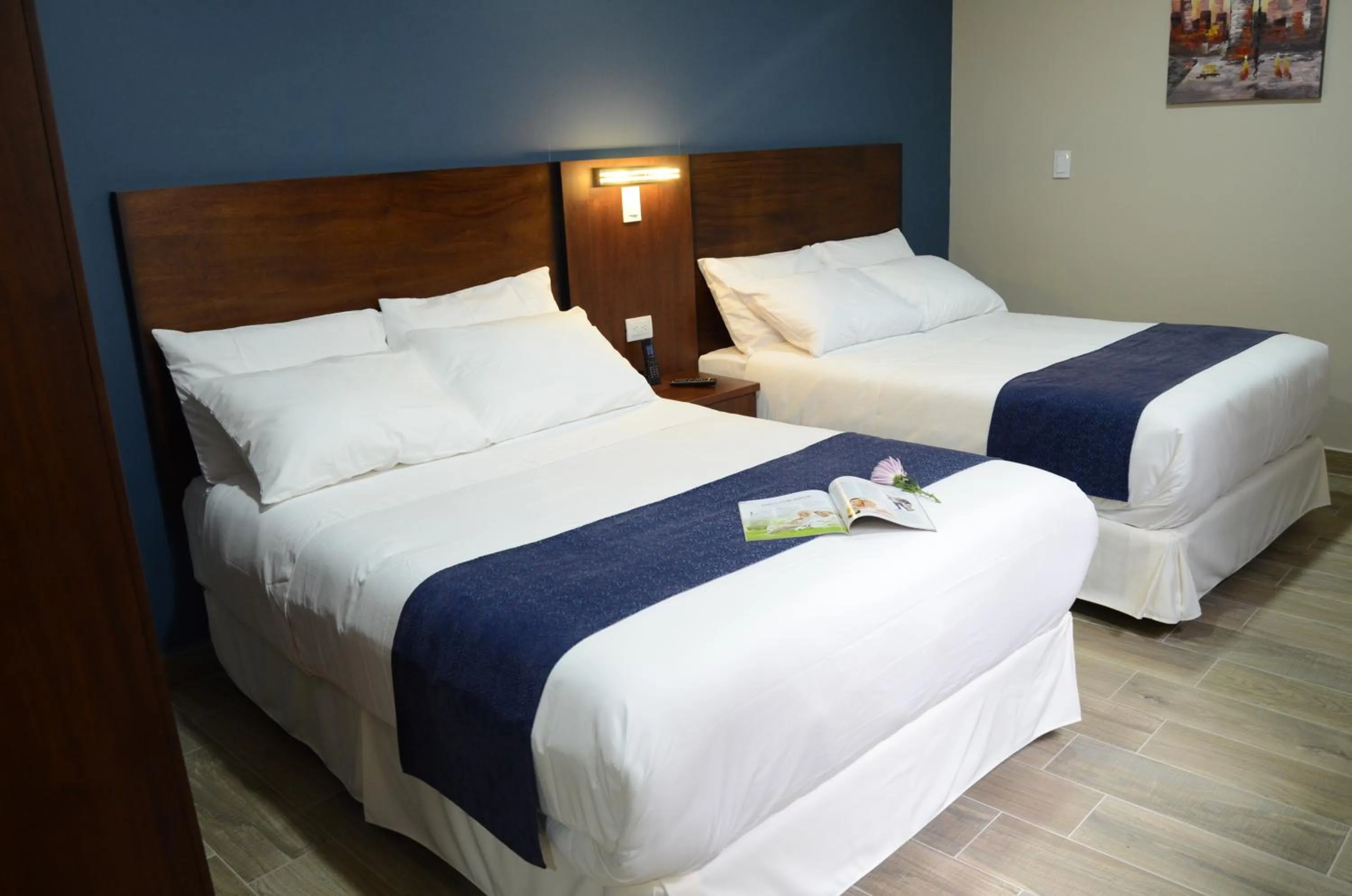 Photo of the whole room, Bed in Hotel San Agustin Plaza