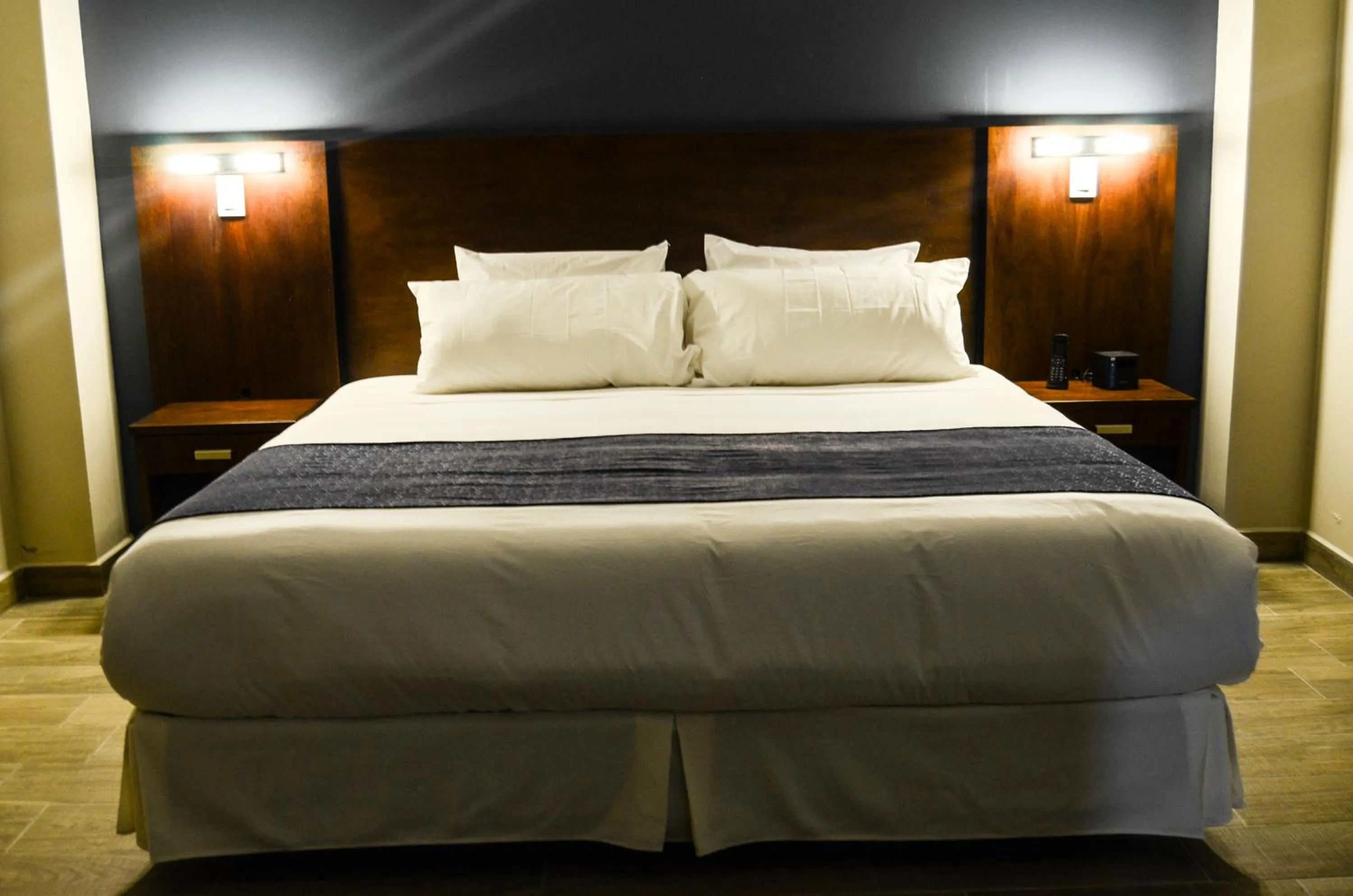 Bed in Hotel San Agustin Plaza