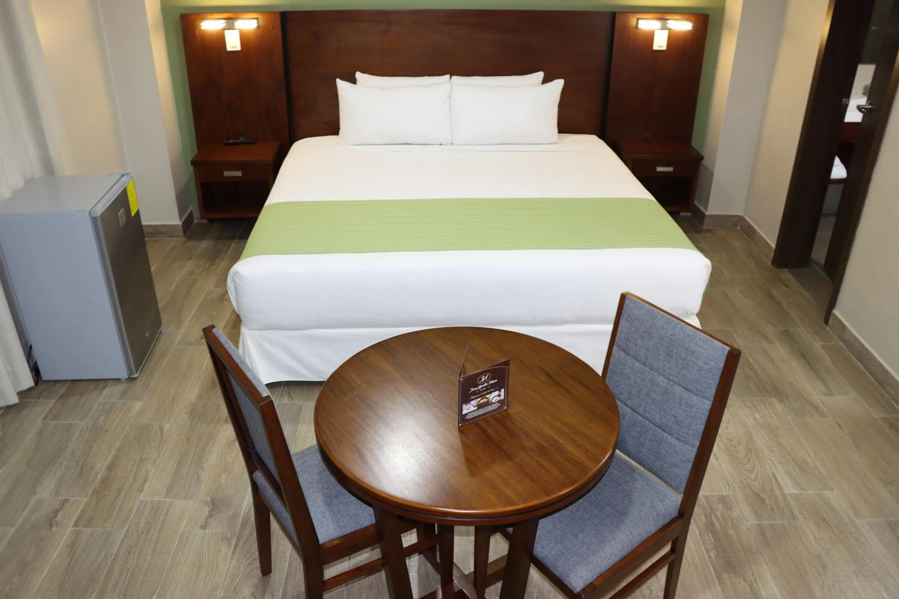 Bed in Hotel San Agustin Plaza