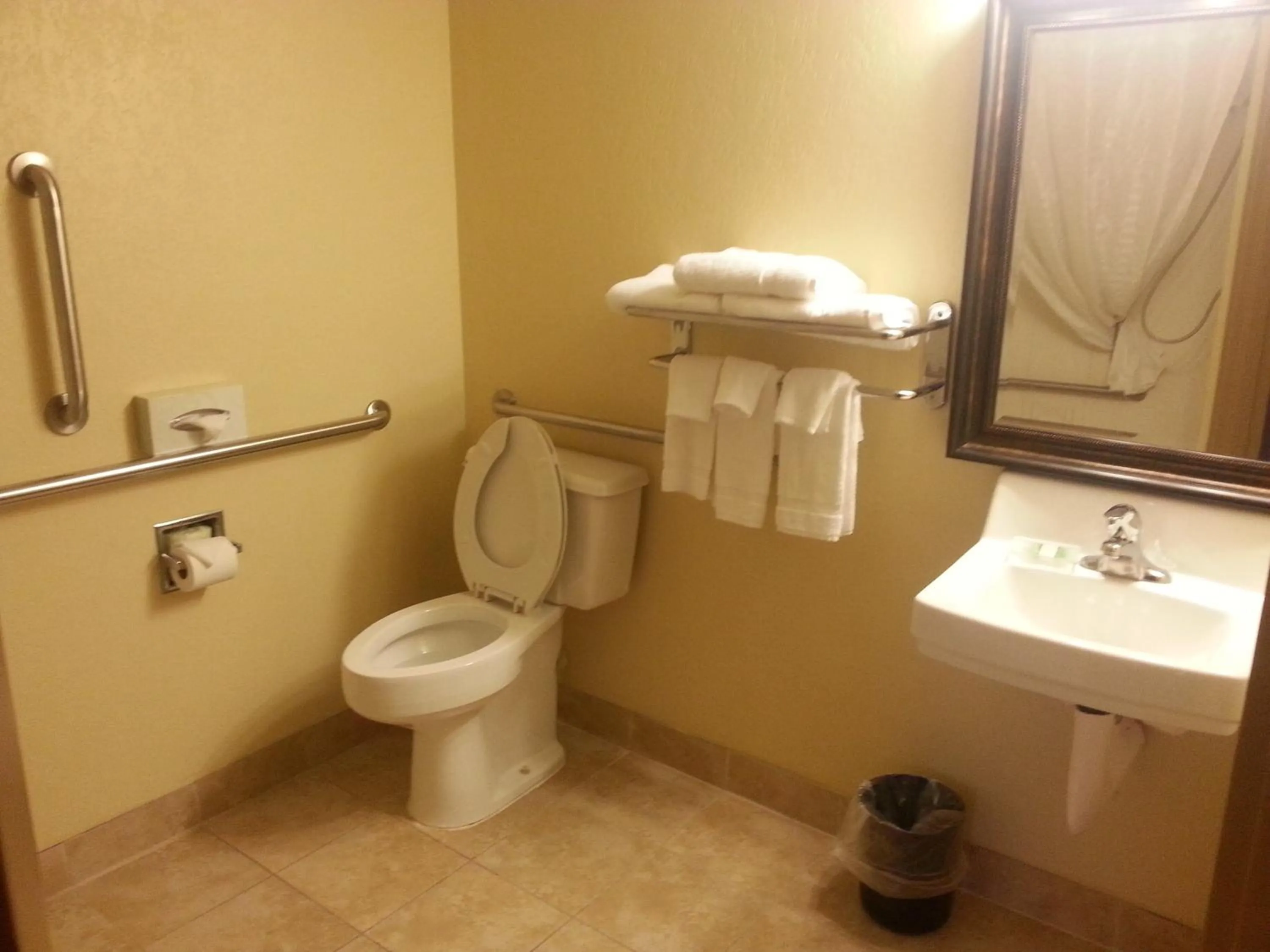 Toilet in Quality Inn & Suites