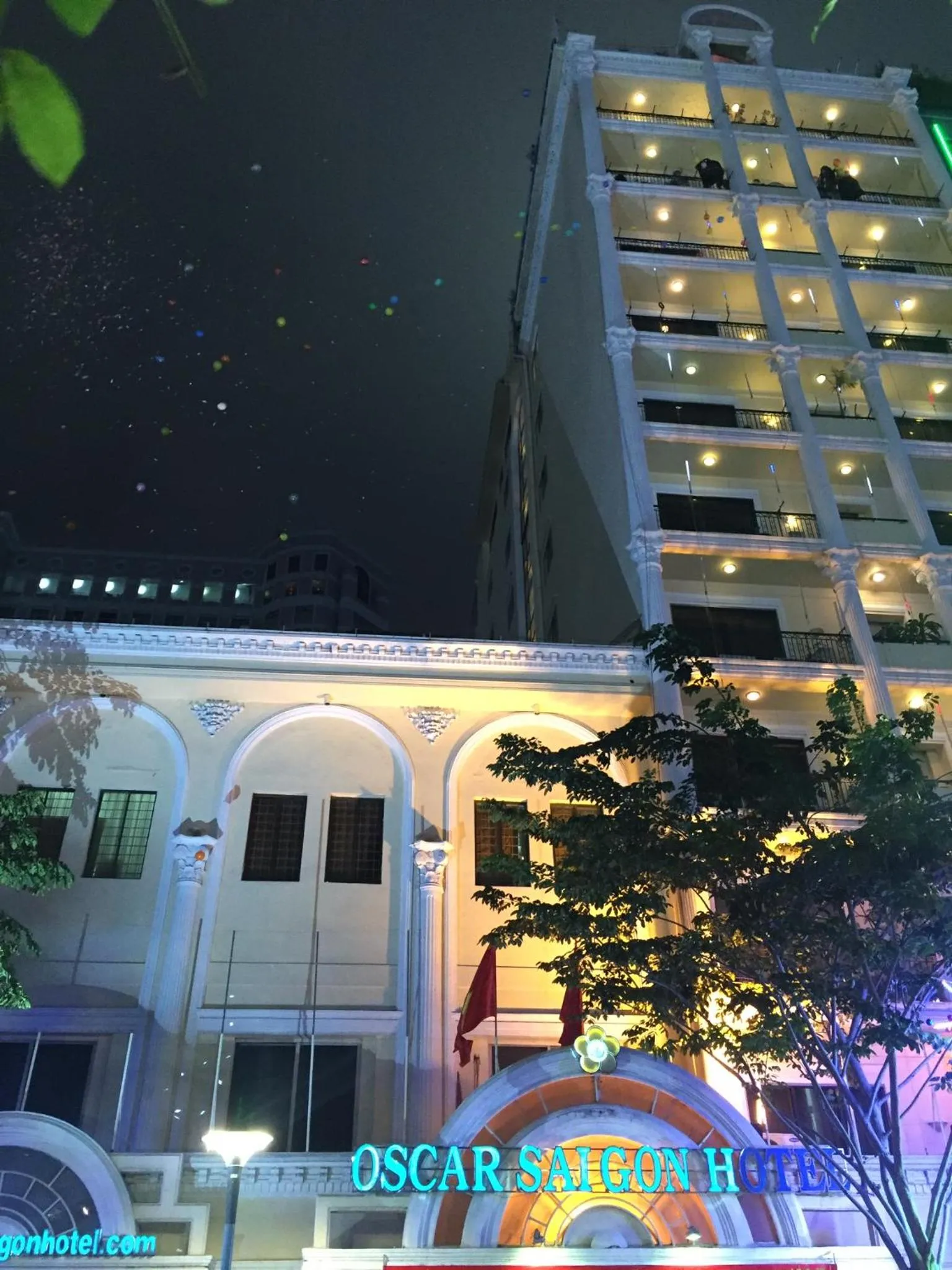 Property building in Oscar Saigon Hotel
