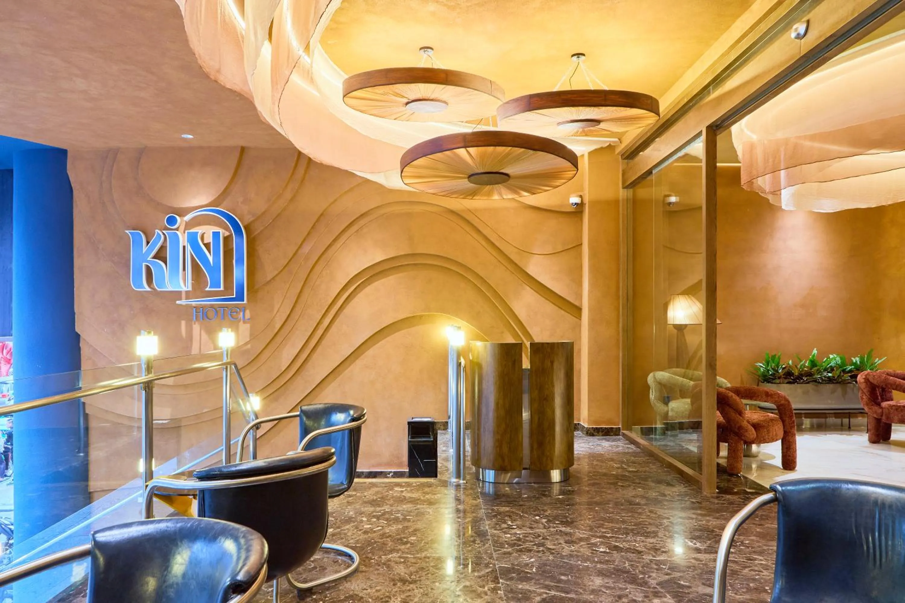 Property logo or sign in KiN Hotel Ly Tu Trong Edition