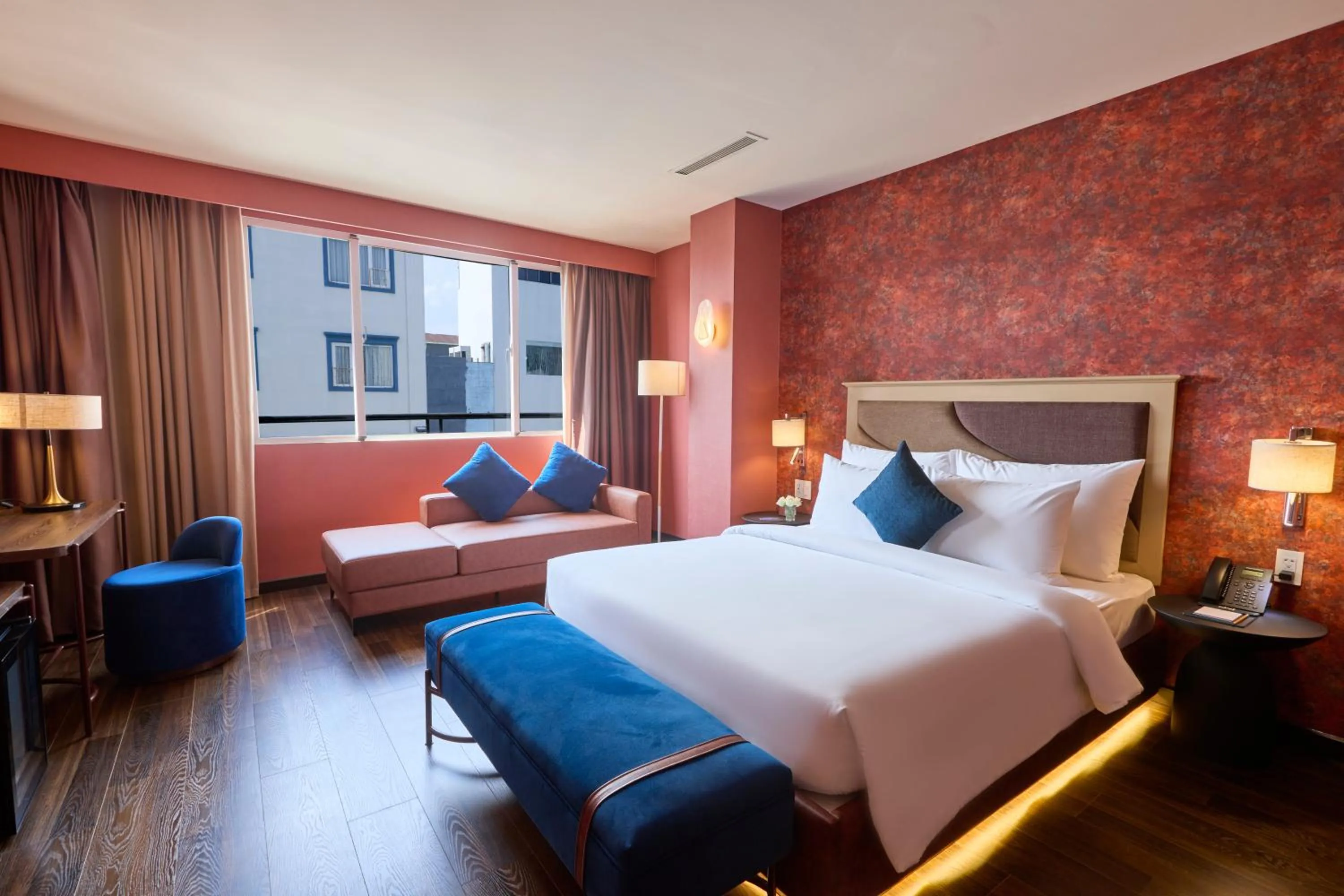 Bed in KiN Hotel Ly Tu Trong Edition