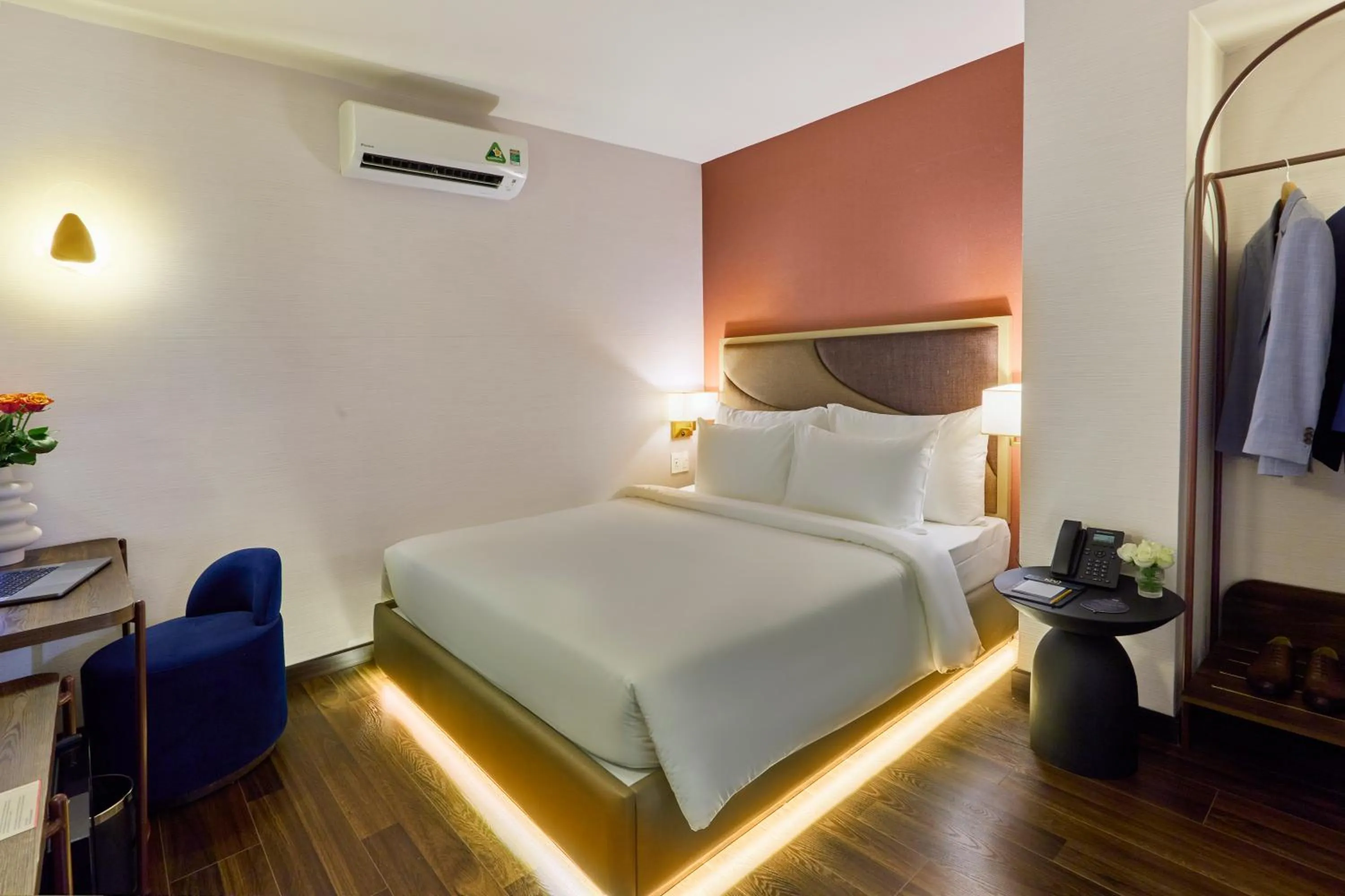 Bed in KiN Hotel Ly Tu Trong Edition