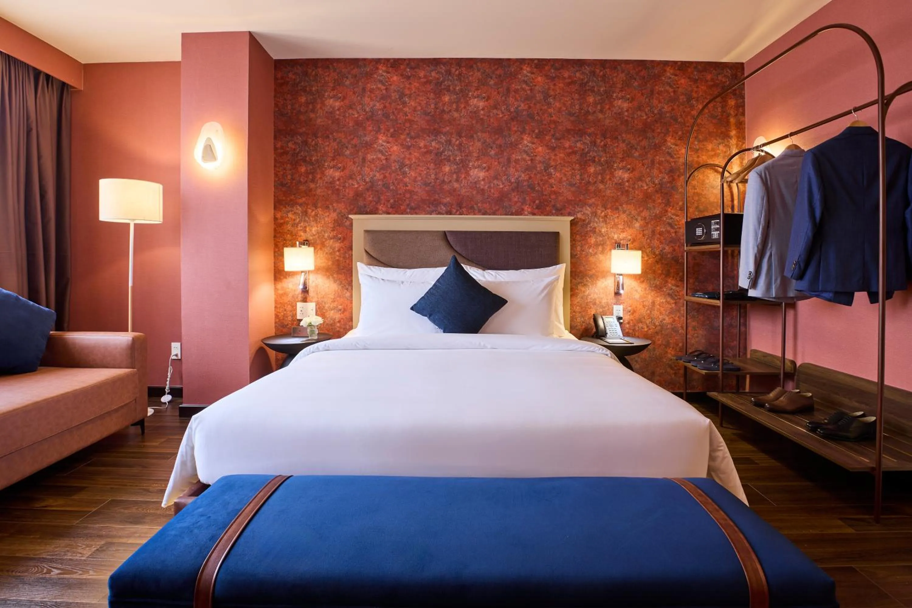 Bed in KiN Hotel Ly Tu Trong Edition