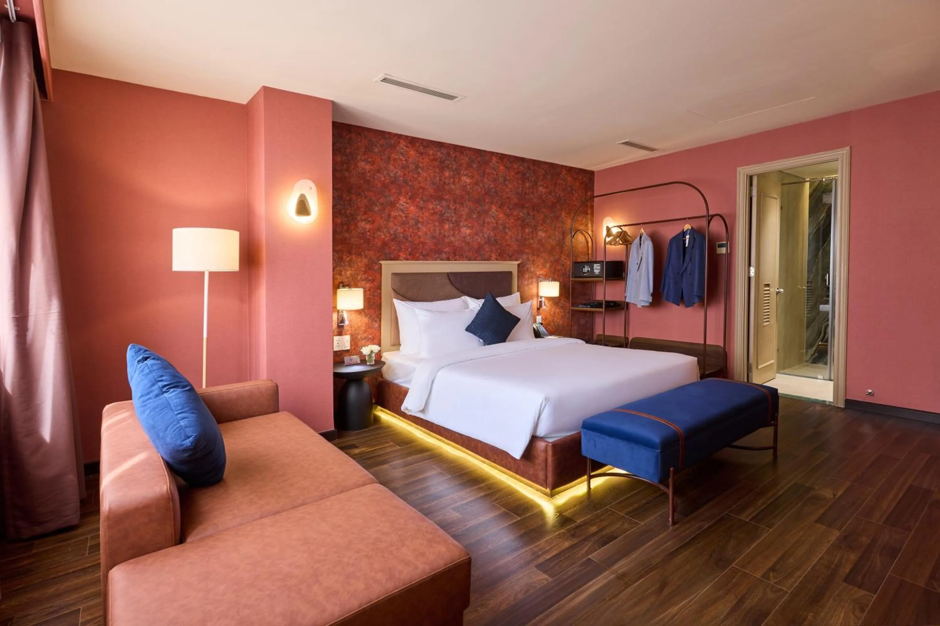 Bed in KiN Hotel Ly Tu Trong Edition