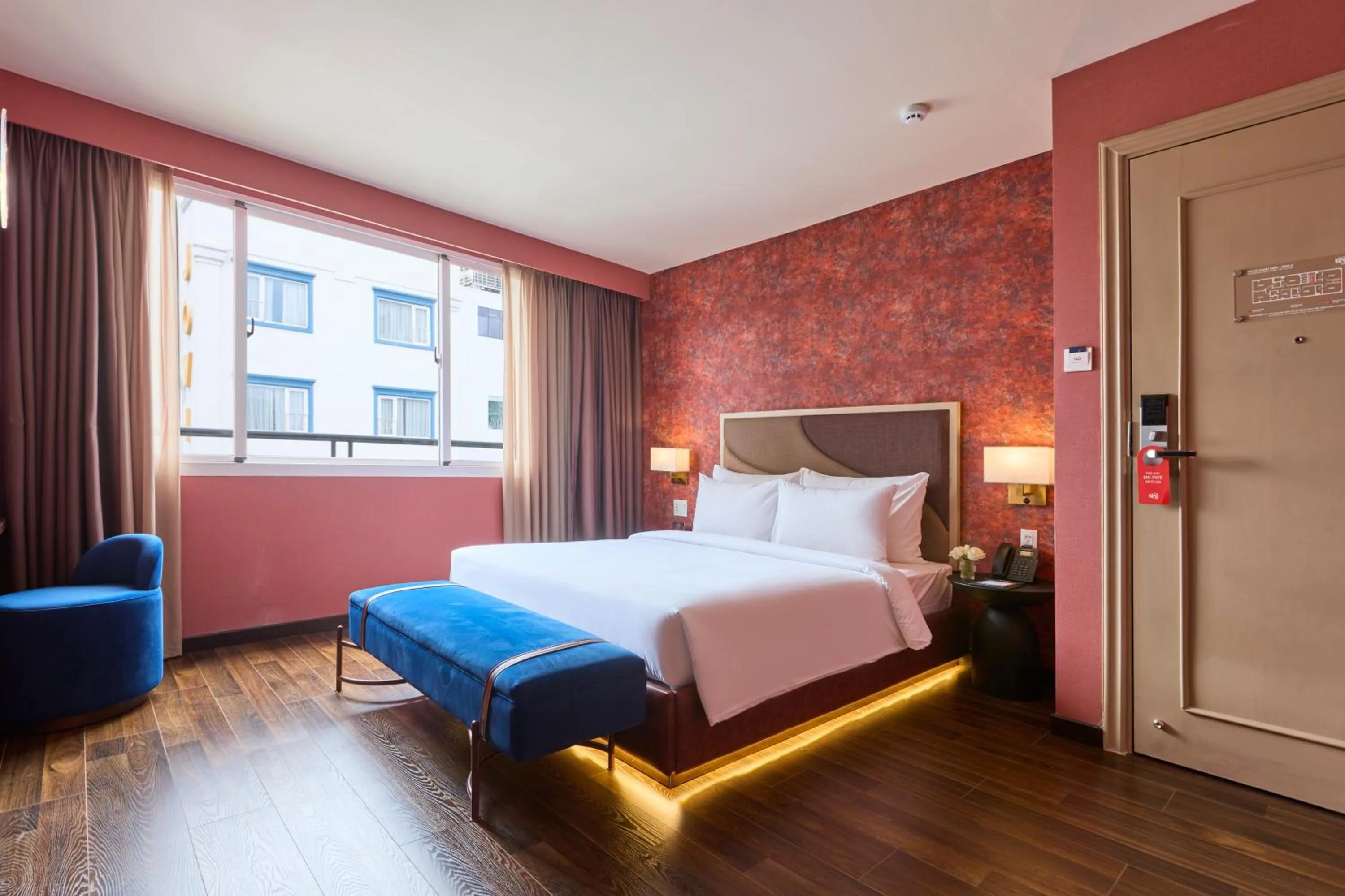 Bed in KiN Hotel Ly Tu Trong Edition