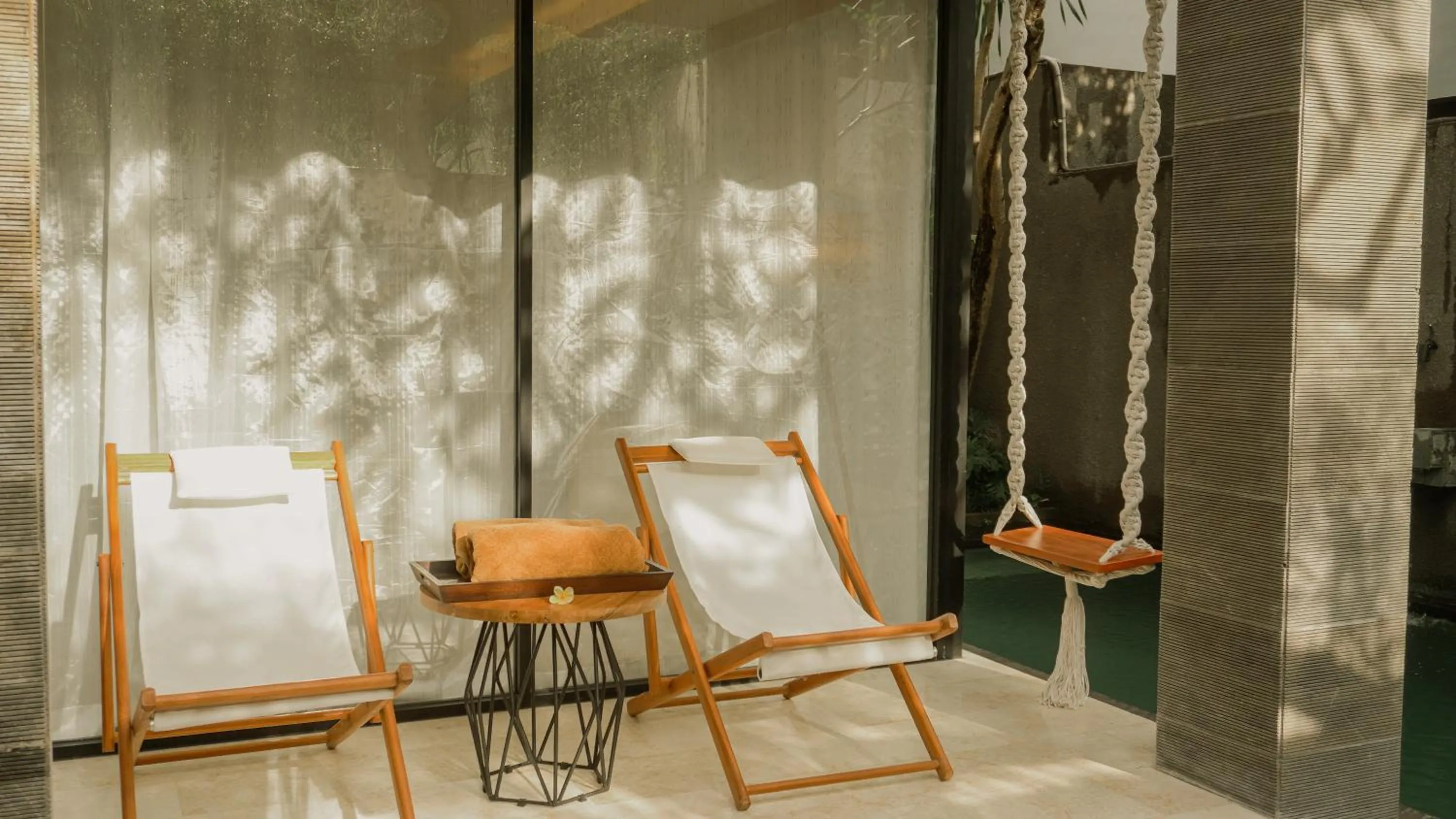 sunbed in Annora Villas Seminyak
