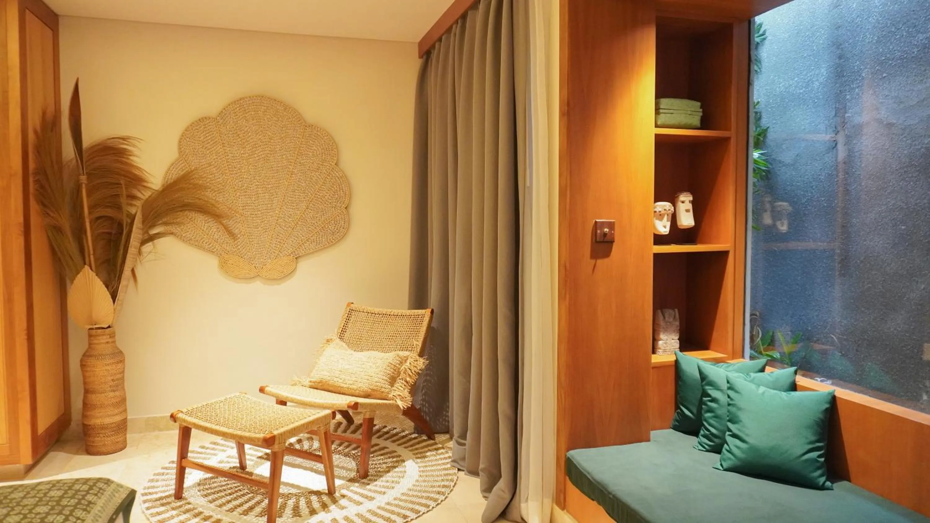 Seating area in Annora Villas Seminyak