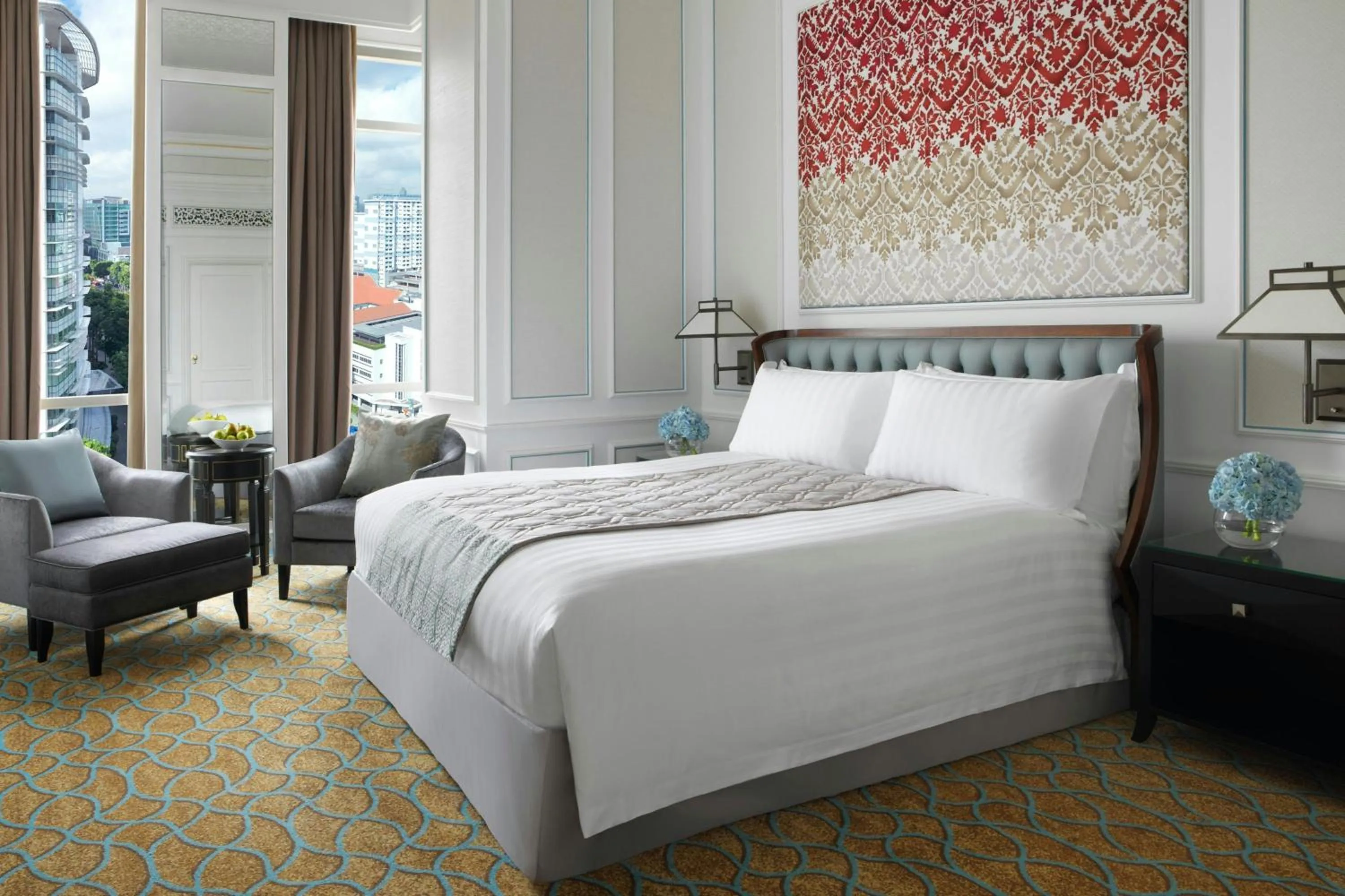 Photo of the whole room, Bed in Frasers House, a Luxury Collection Hotel, Singapore