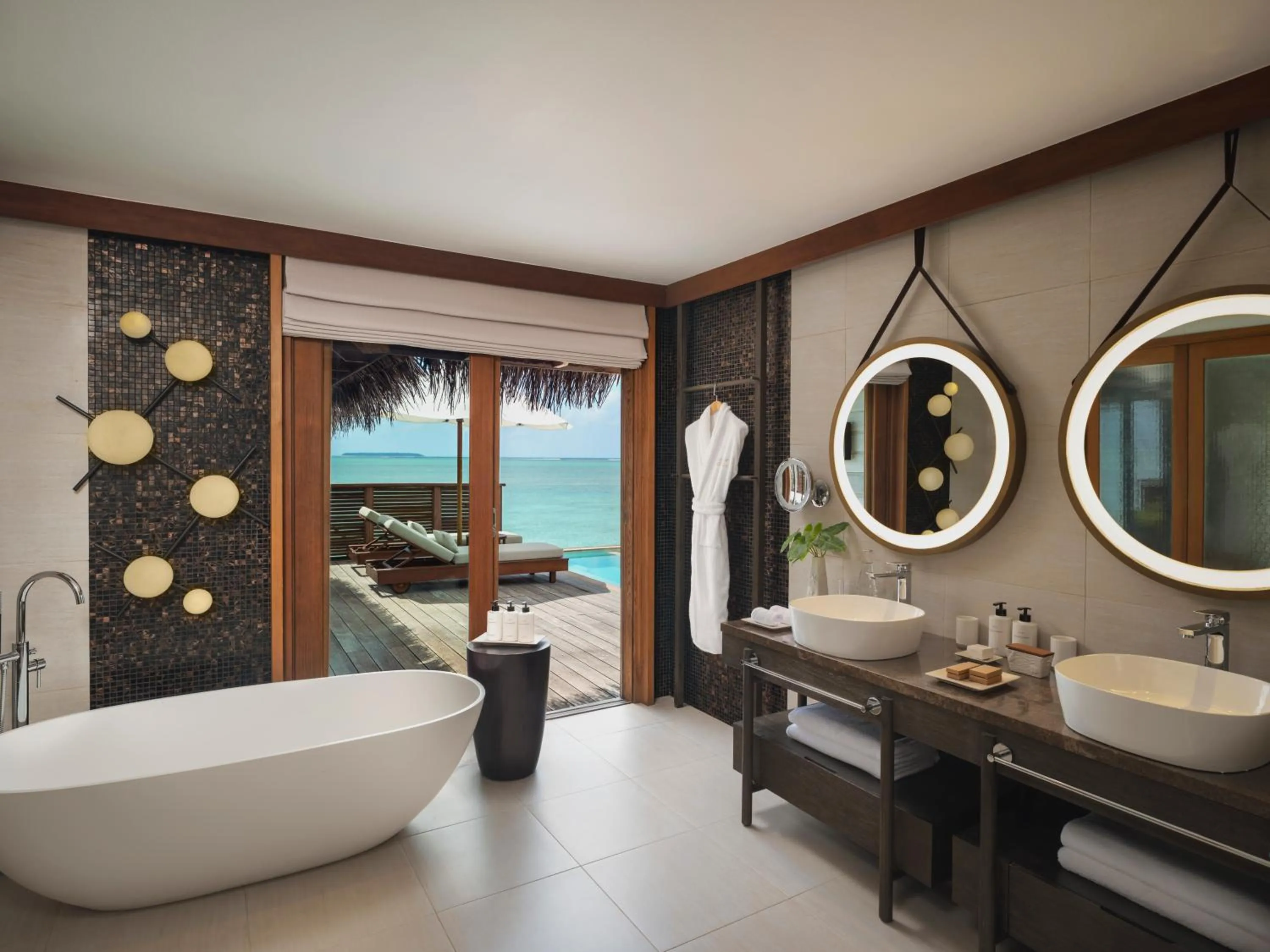 Bathroom in Conrad Maldives Rangali Island