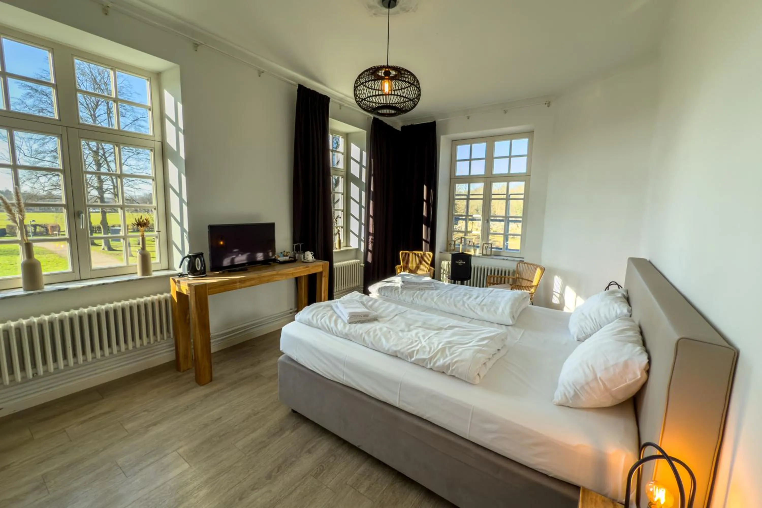 Bed in Kasteel Pietersheim Maastricht - Lanaken