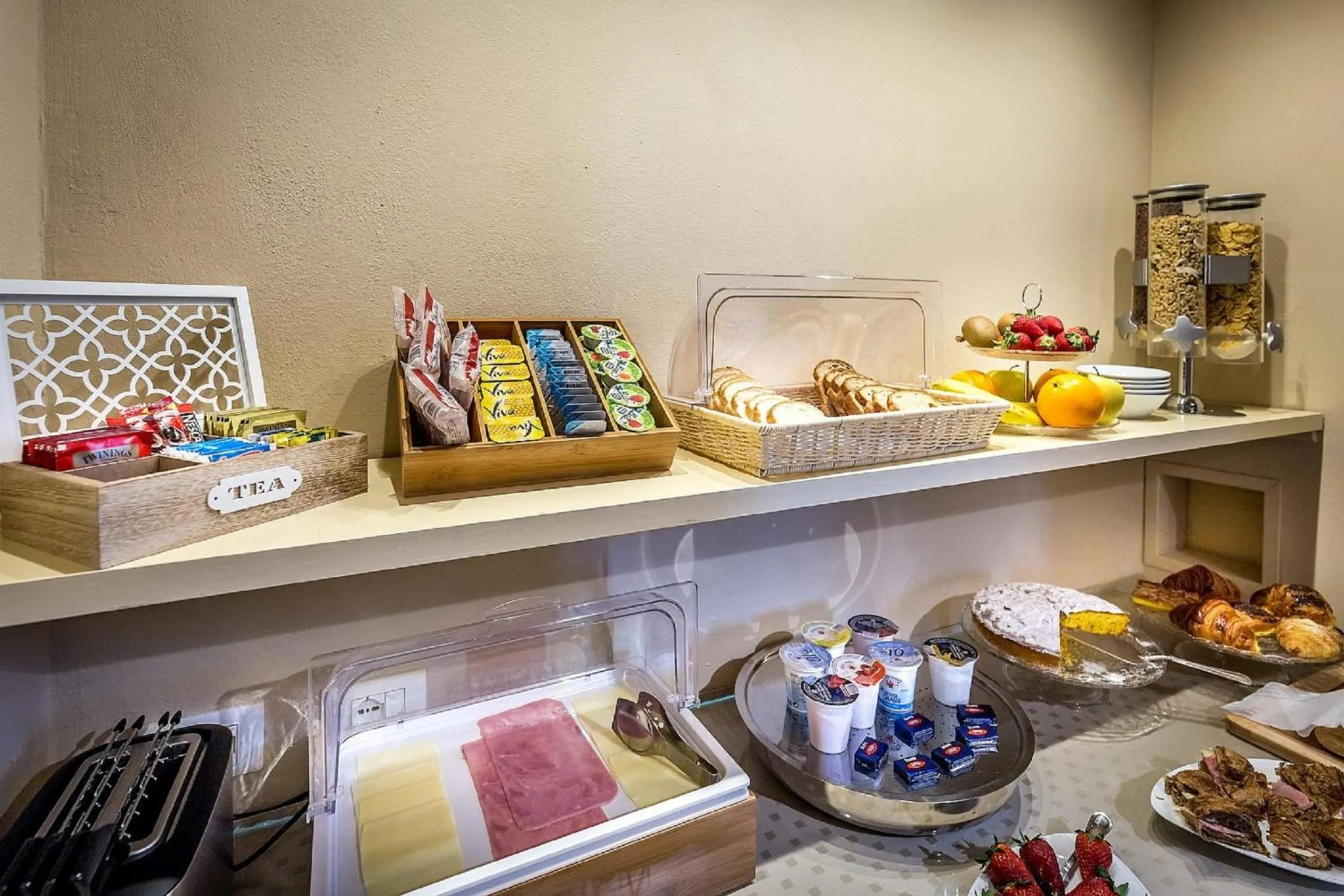 Continental breakfast in Sognando Firenze