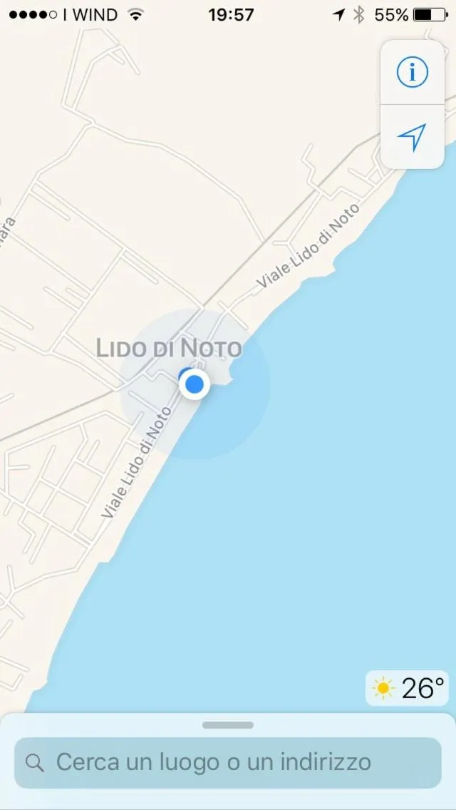 Fronte spiaggia Lido di Noto
