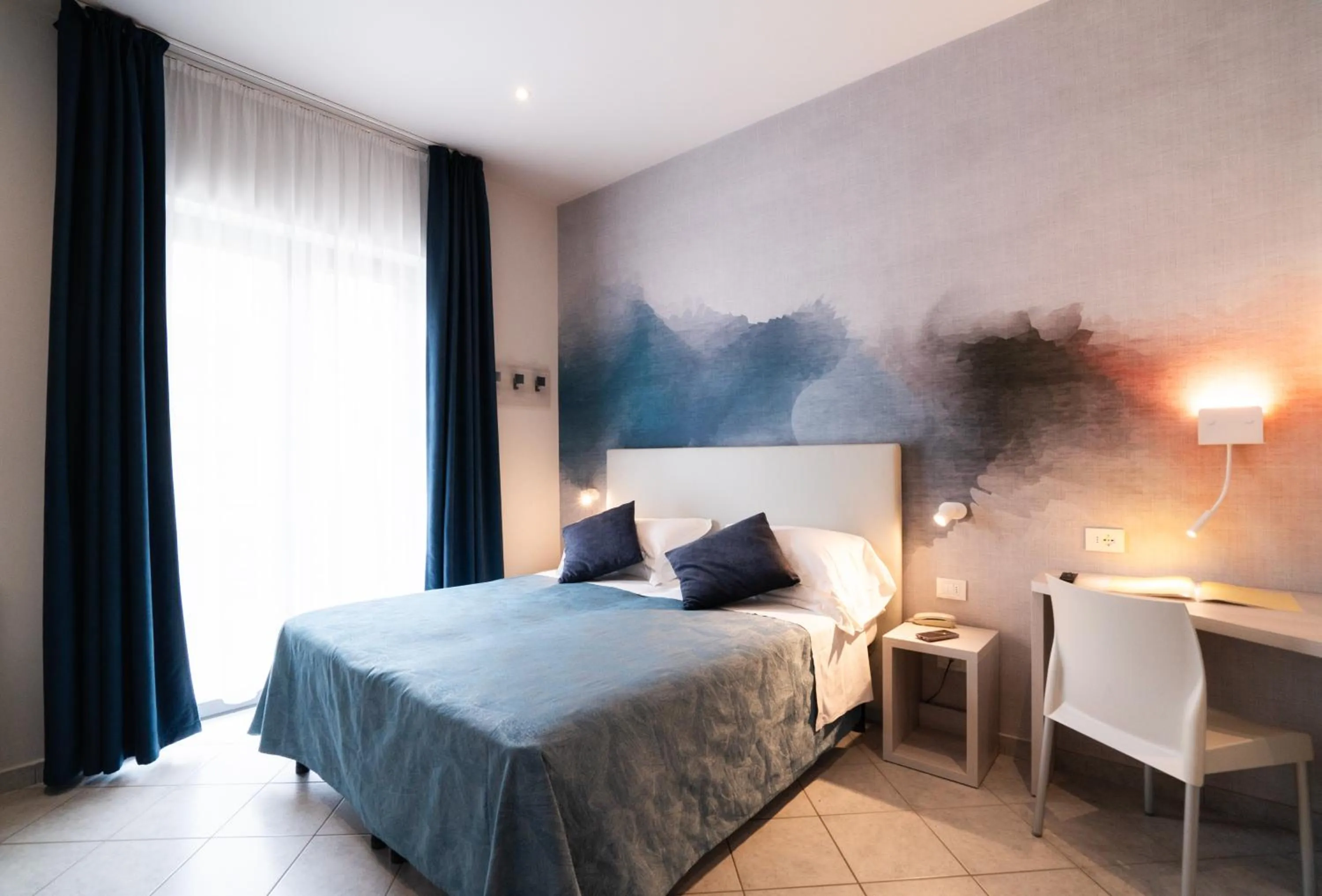 Bedroom, Bed in Hotel Sirio