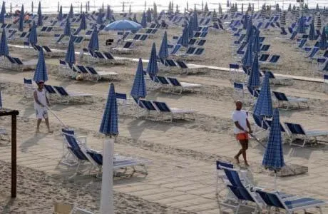 Beach in Hotel Sirio