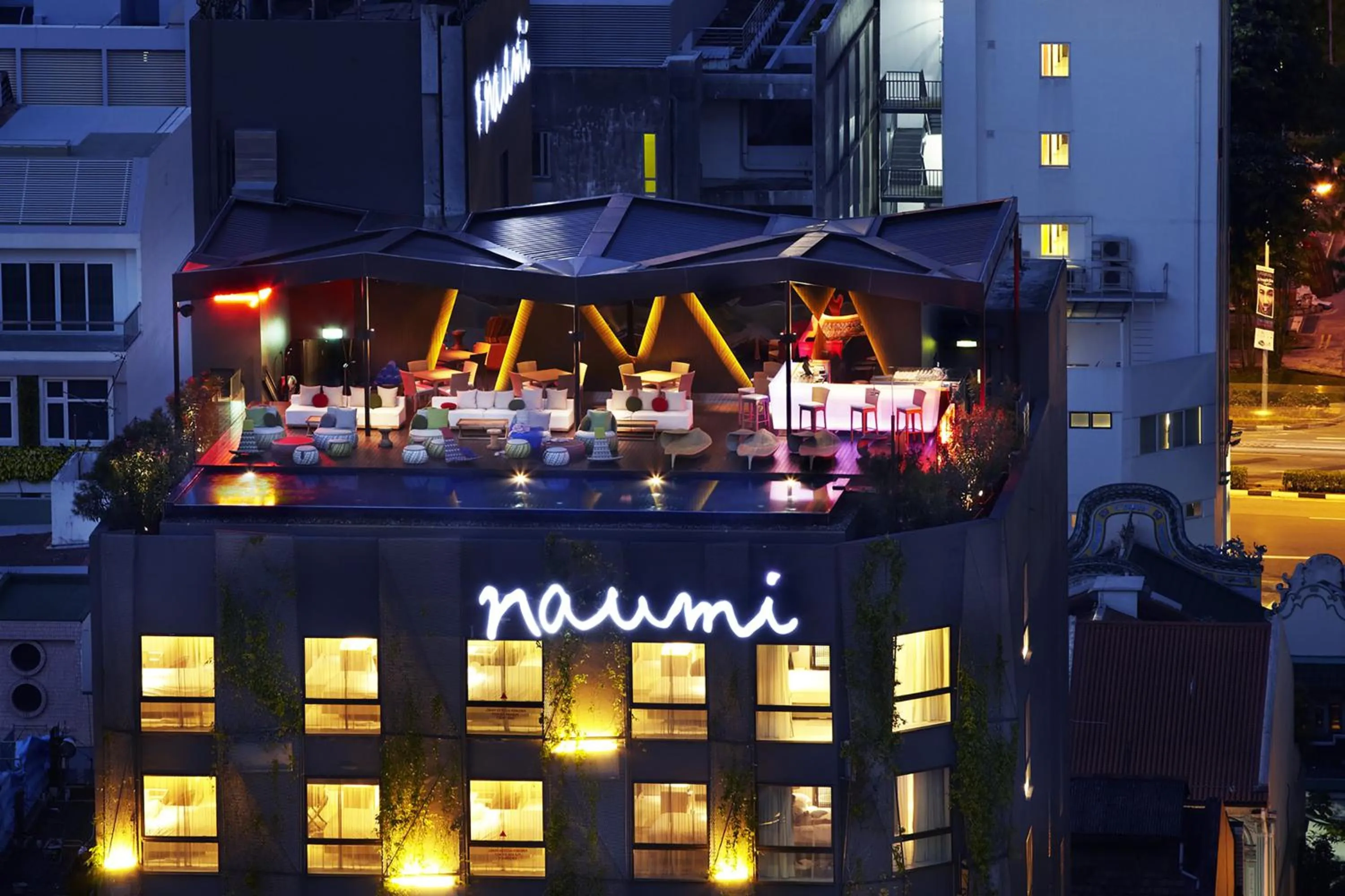 Property building in Naumi Hotel Singapore