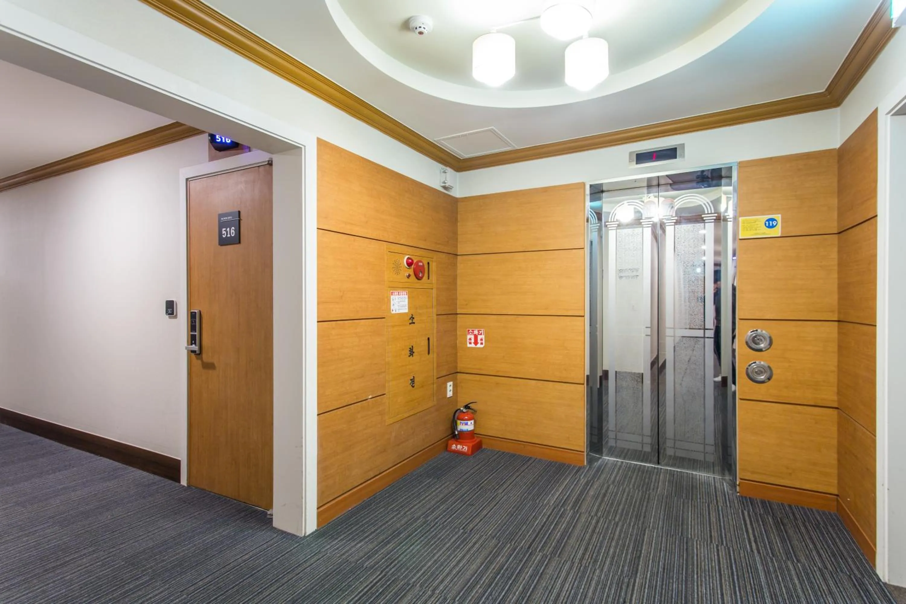 Decorative detail in Incheon Airtel