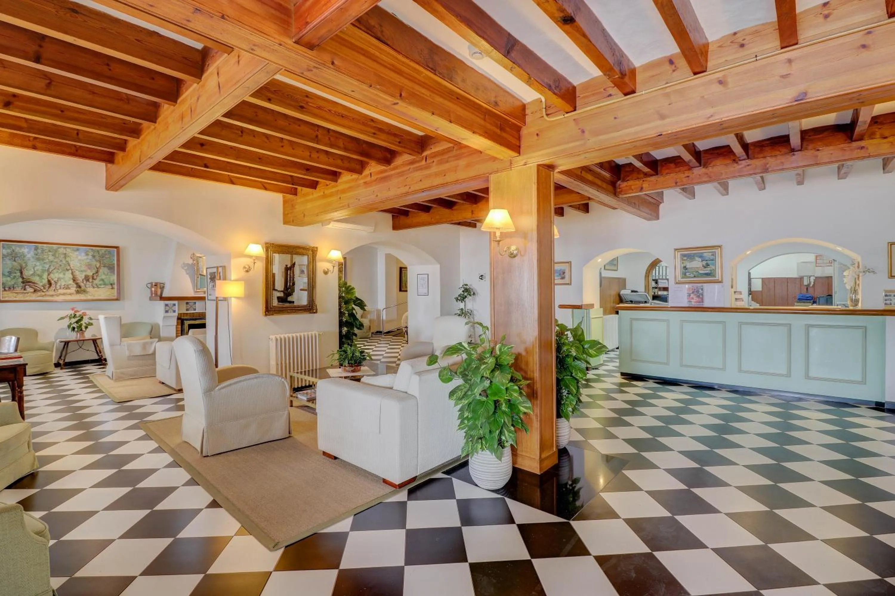 Lobby or reception in Hotel Sis Pins