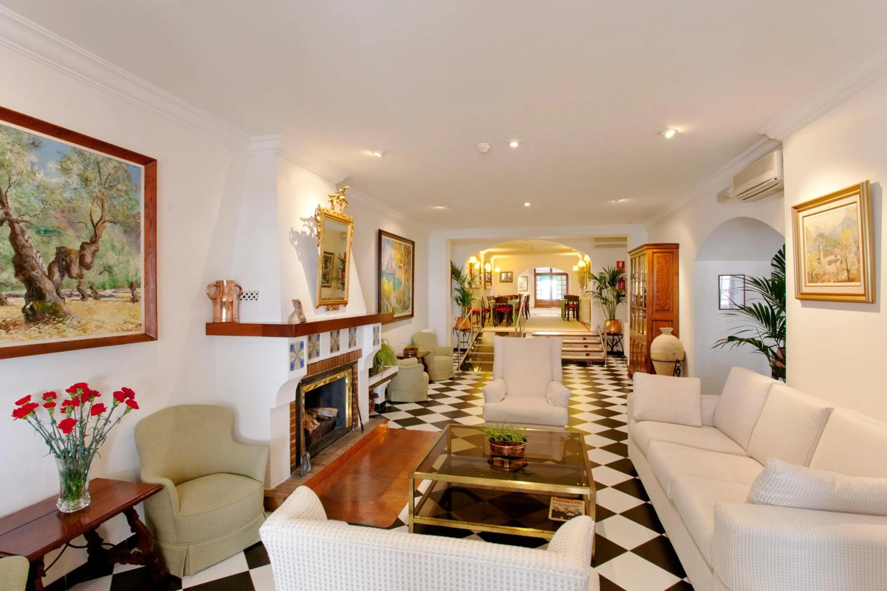 Lobby or reception in Hotel Sis Pins