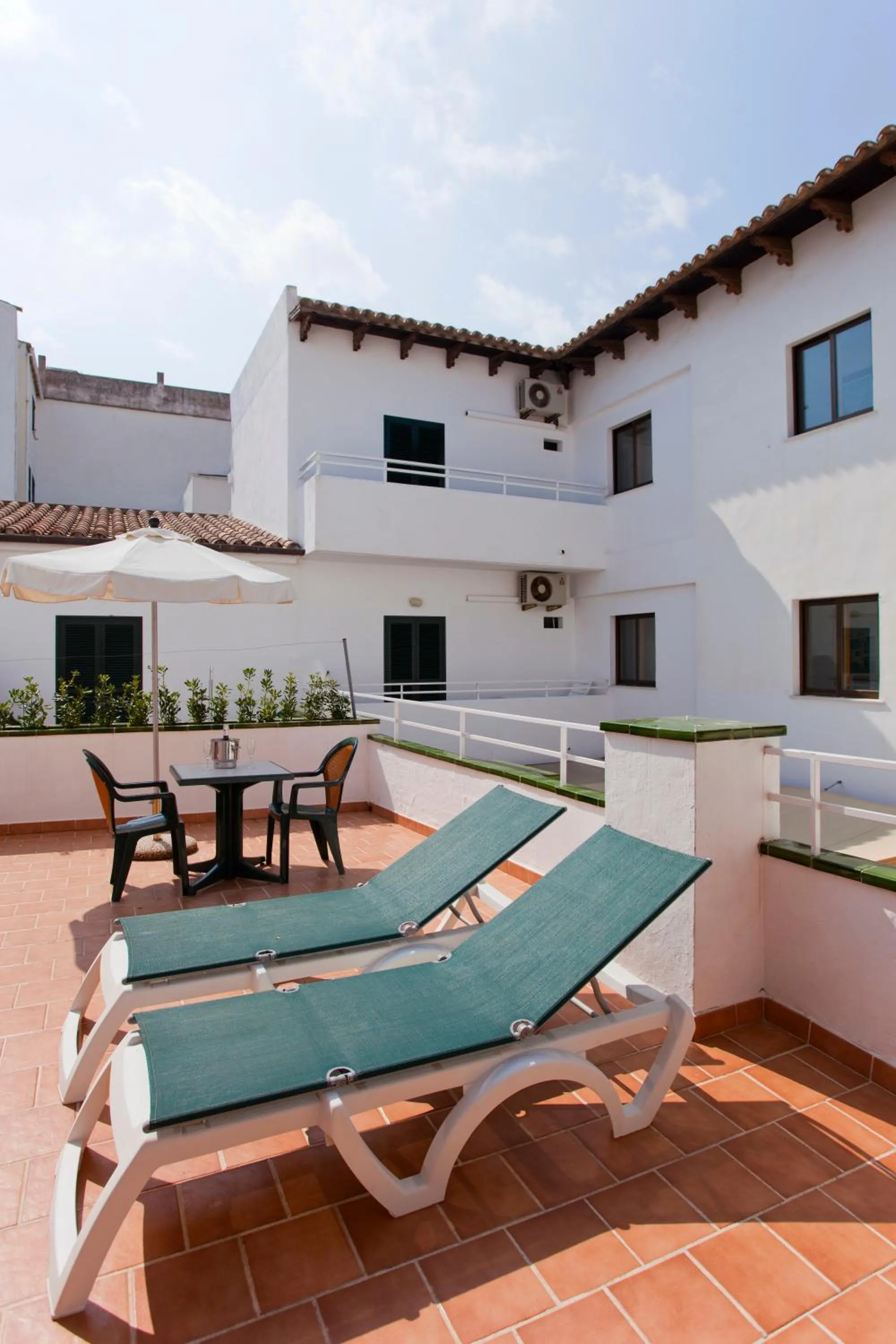 Patio in Hotel Sis Pins