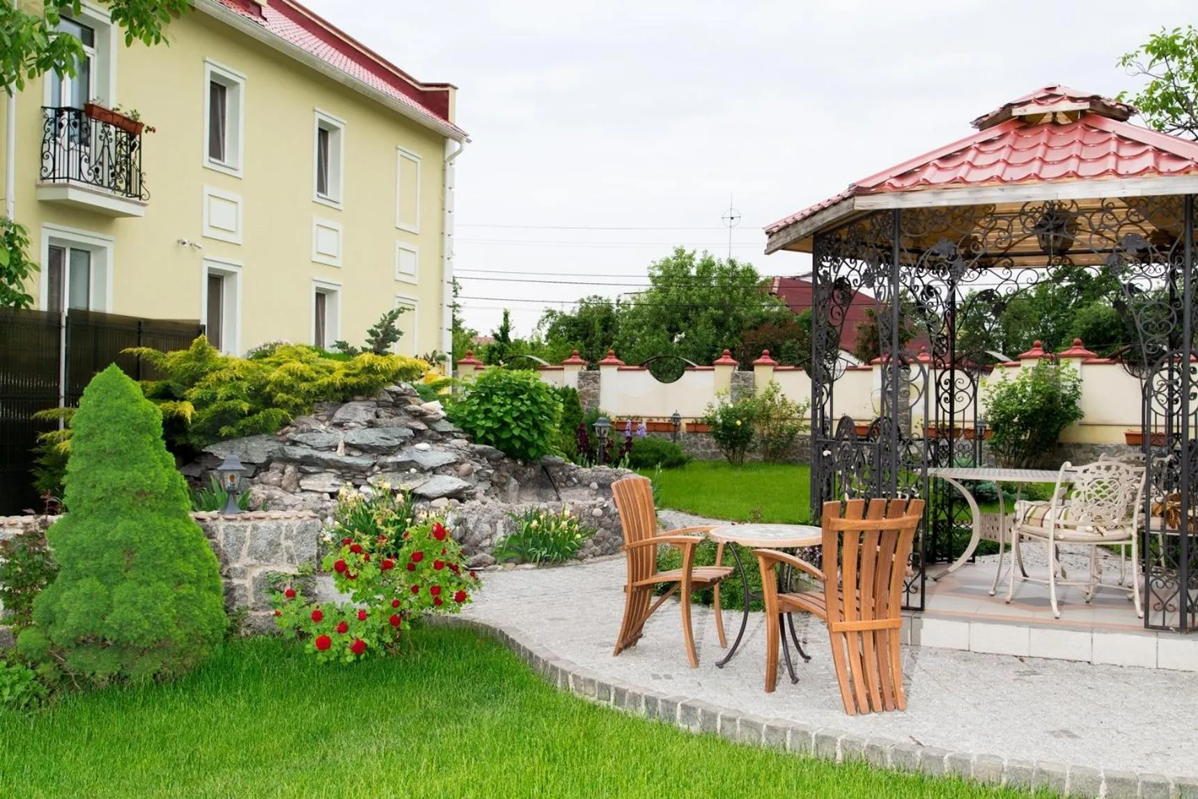 Garden view in Oselya Hotel