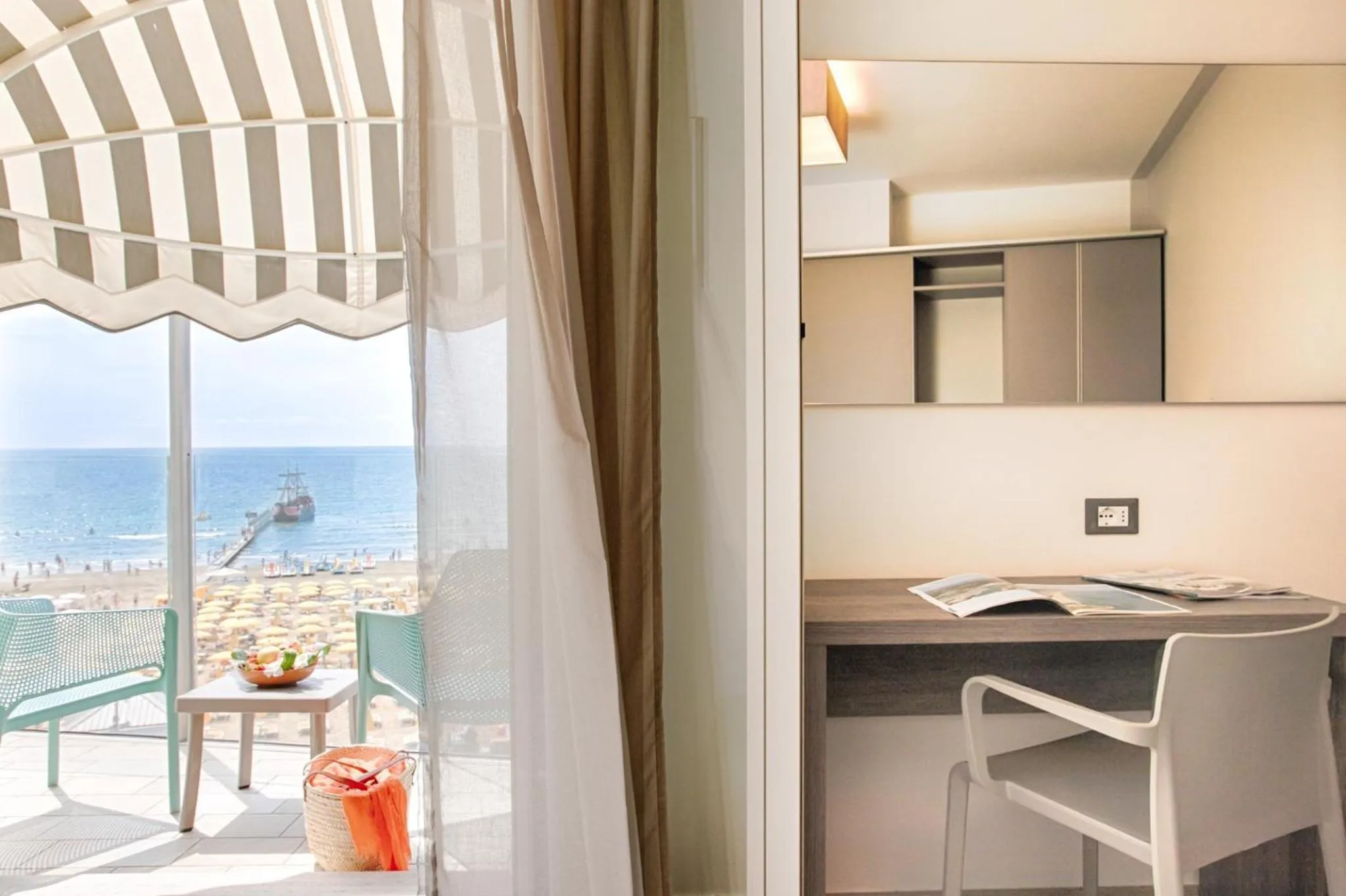 Balcony/Terrace in Hotel Delle Mimose