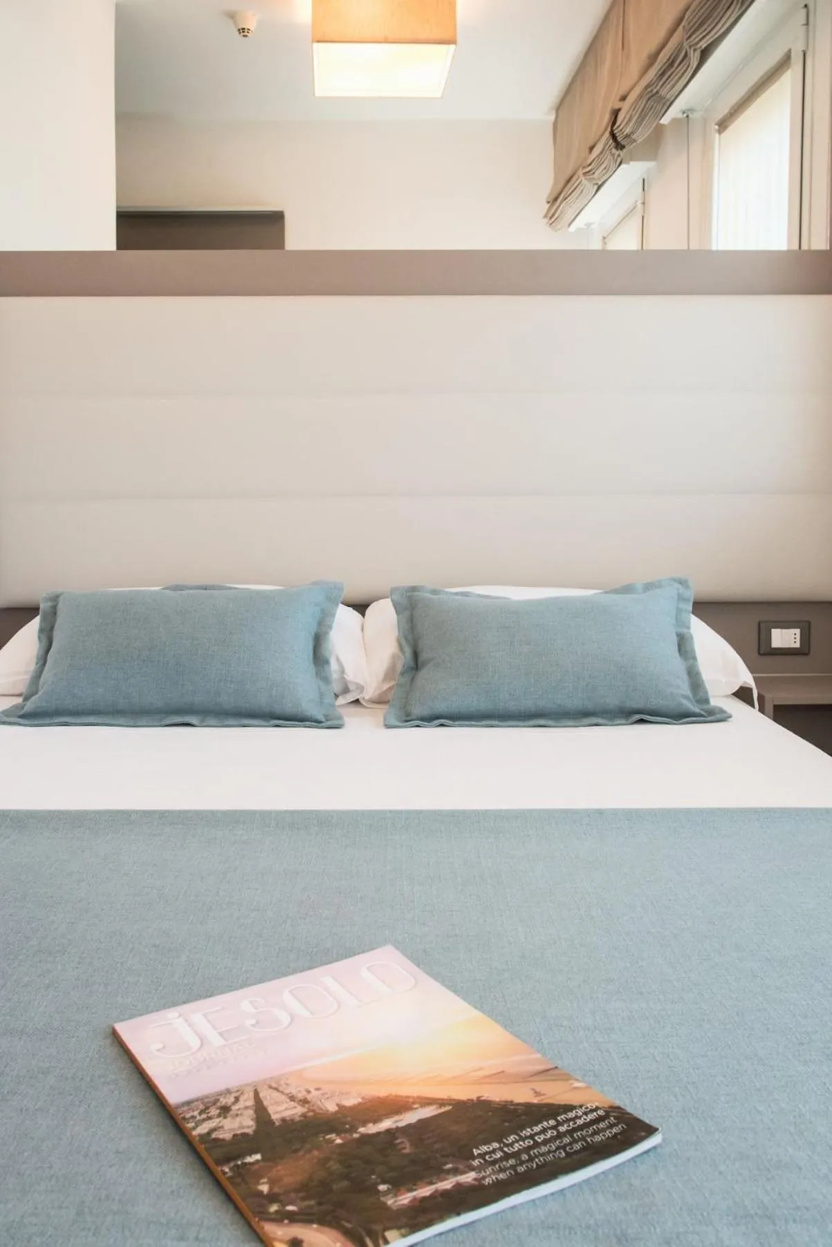 Bed in Hotel Delle Mimose