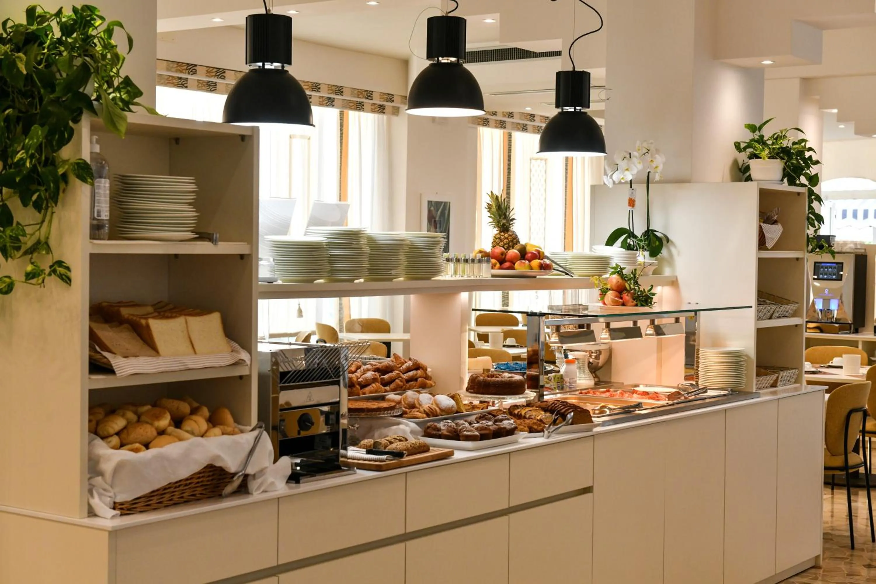 Restaurant/places to eat in Hotel Delle Mimose