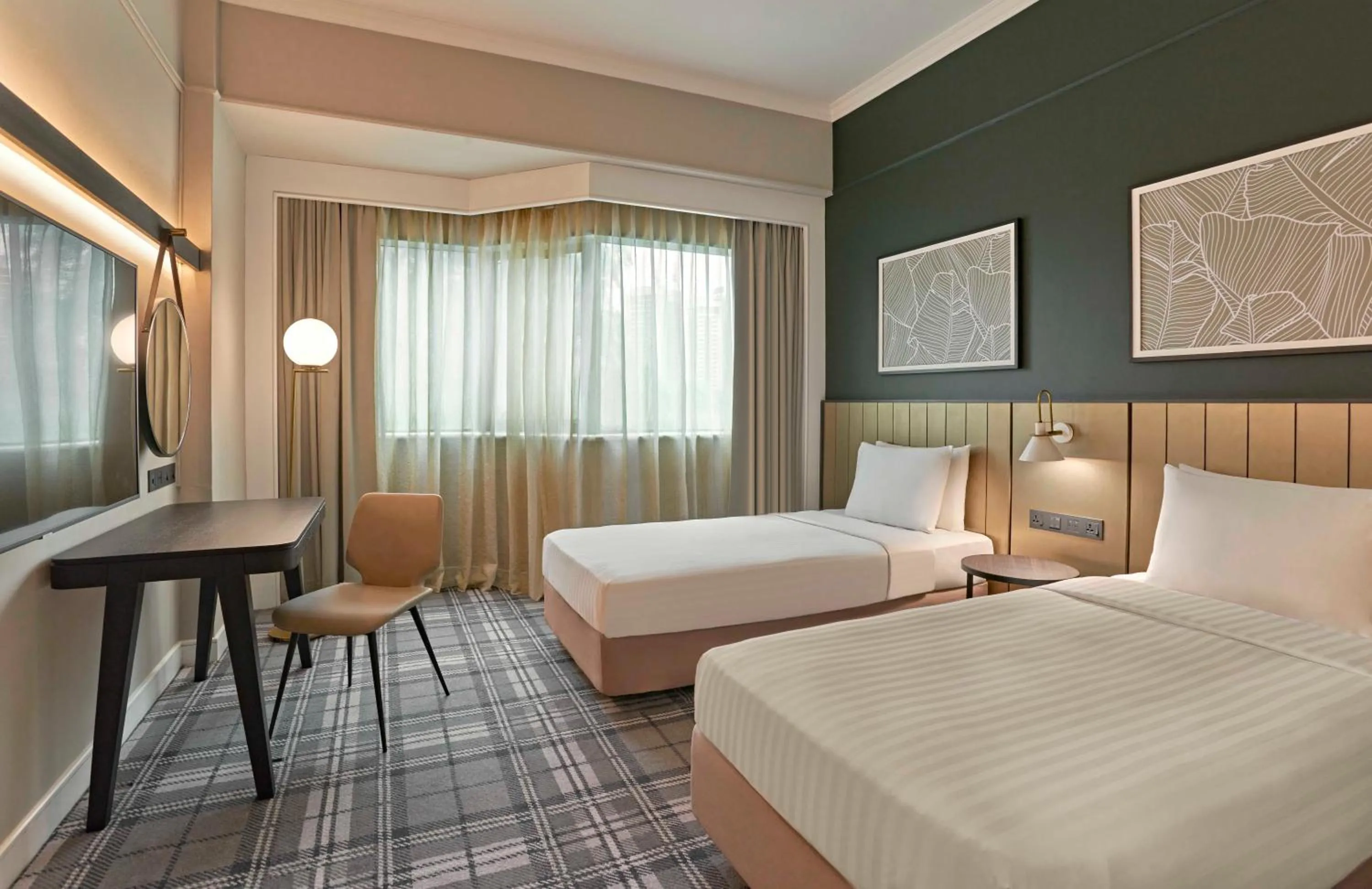 Bed in Vibe Hotel Singapore Orchard