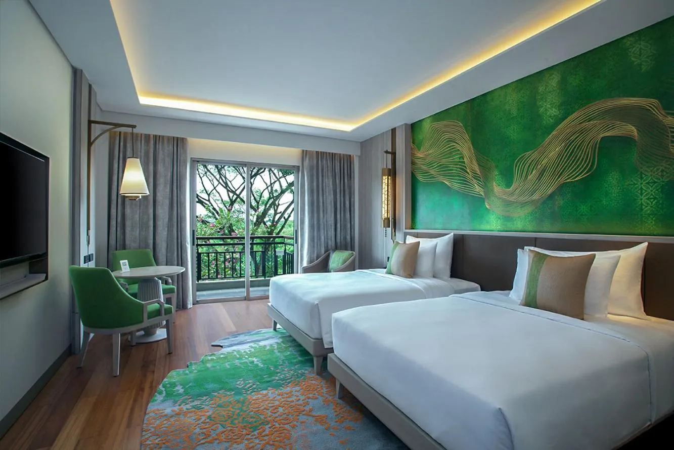 Bed in Mason Pine Hotel Bandung