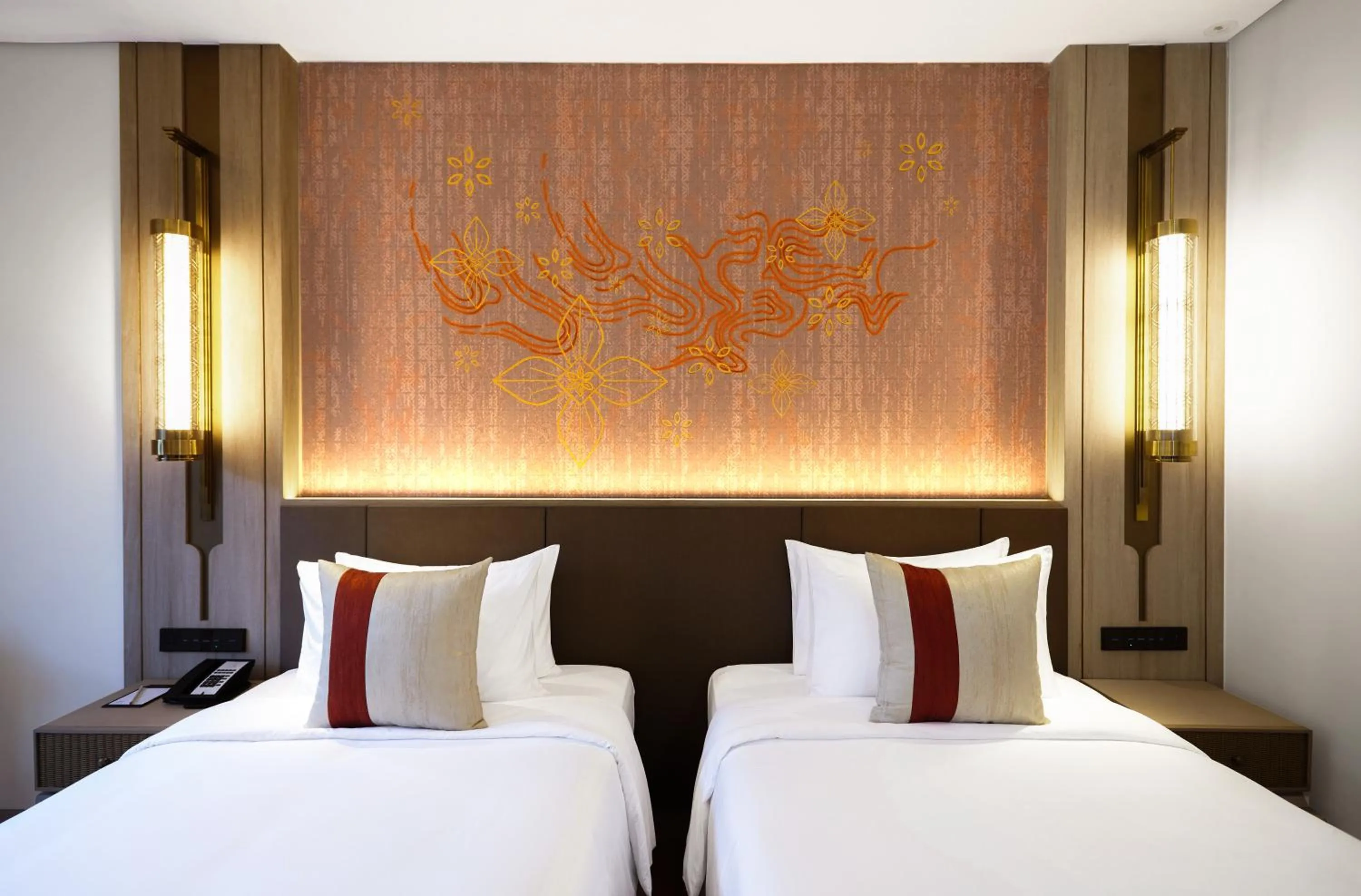 Bed in Mason Pine Hotel Bandung