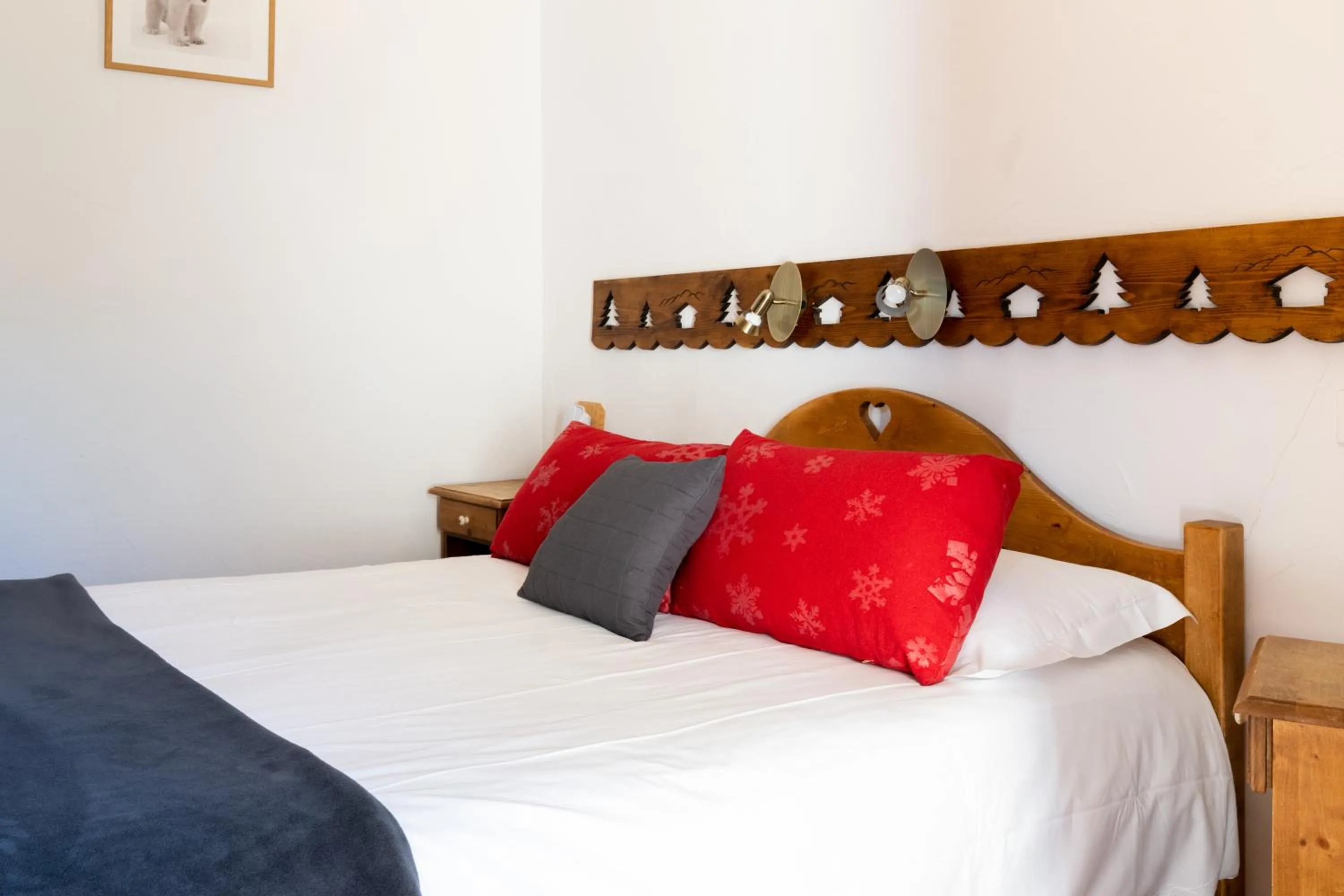 Bedroom, Bed in Hotel l'Ecureuil